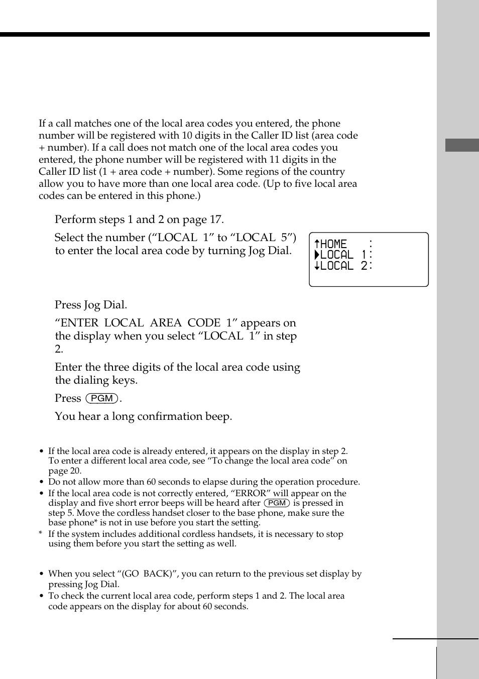 Getting started | Sony PP-A2780 User Manual | Page 19 / 100