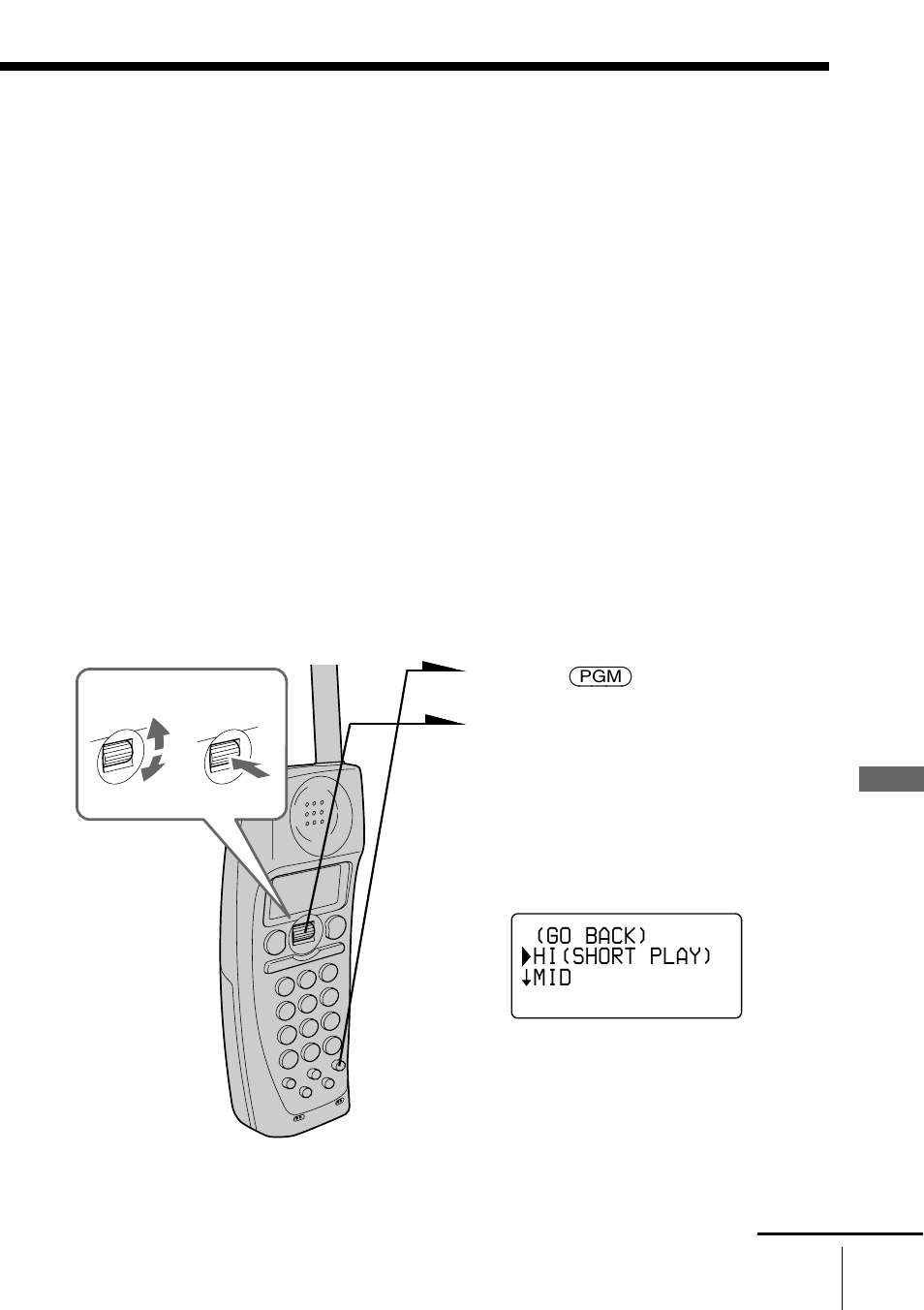 Selecting the recording quality | Sony PP-A2780 User Manual | Page 63 / 100