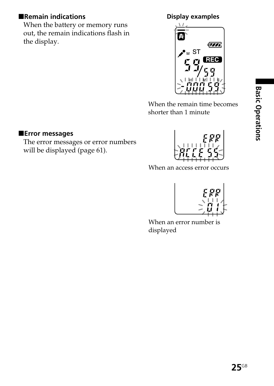 Sony ICD-ST20 User Manual | Page 25 / 68