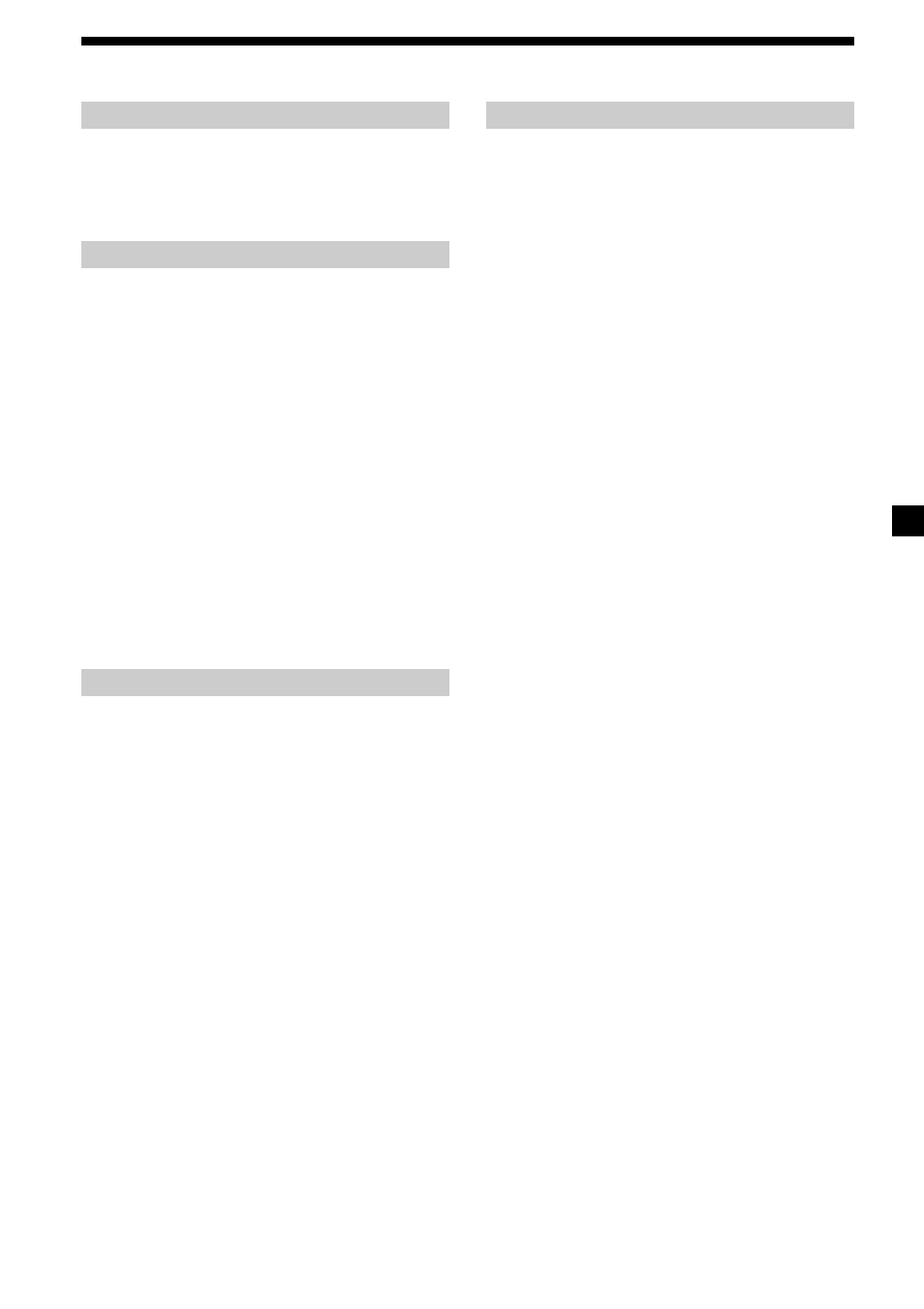 Specifications, General | Sony CDX-3250 User Manual | Page 15 / 68