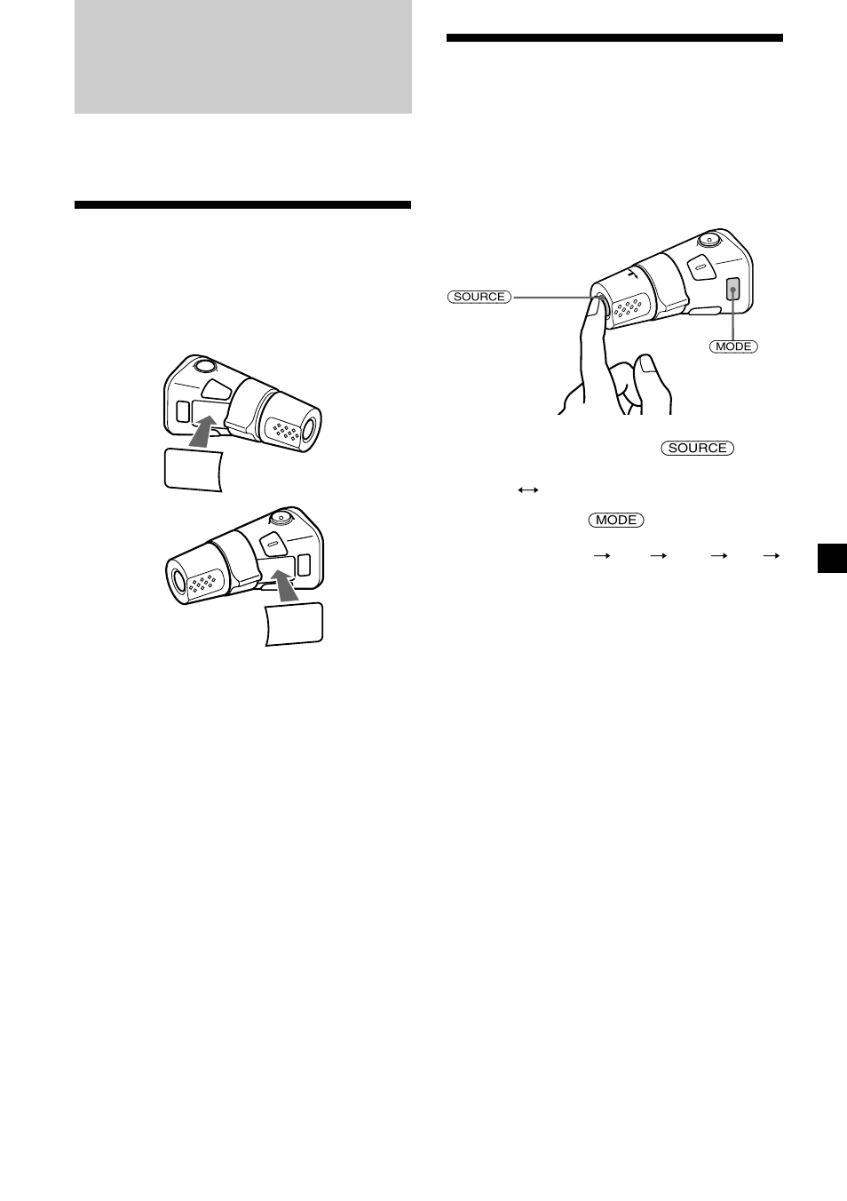 Outras funções, Identificação do comando rotativo, Utilização do telecomando rotativo | Sony CDX-3250 User Manual | Page 41 / 68