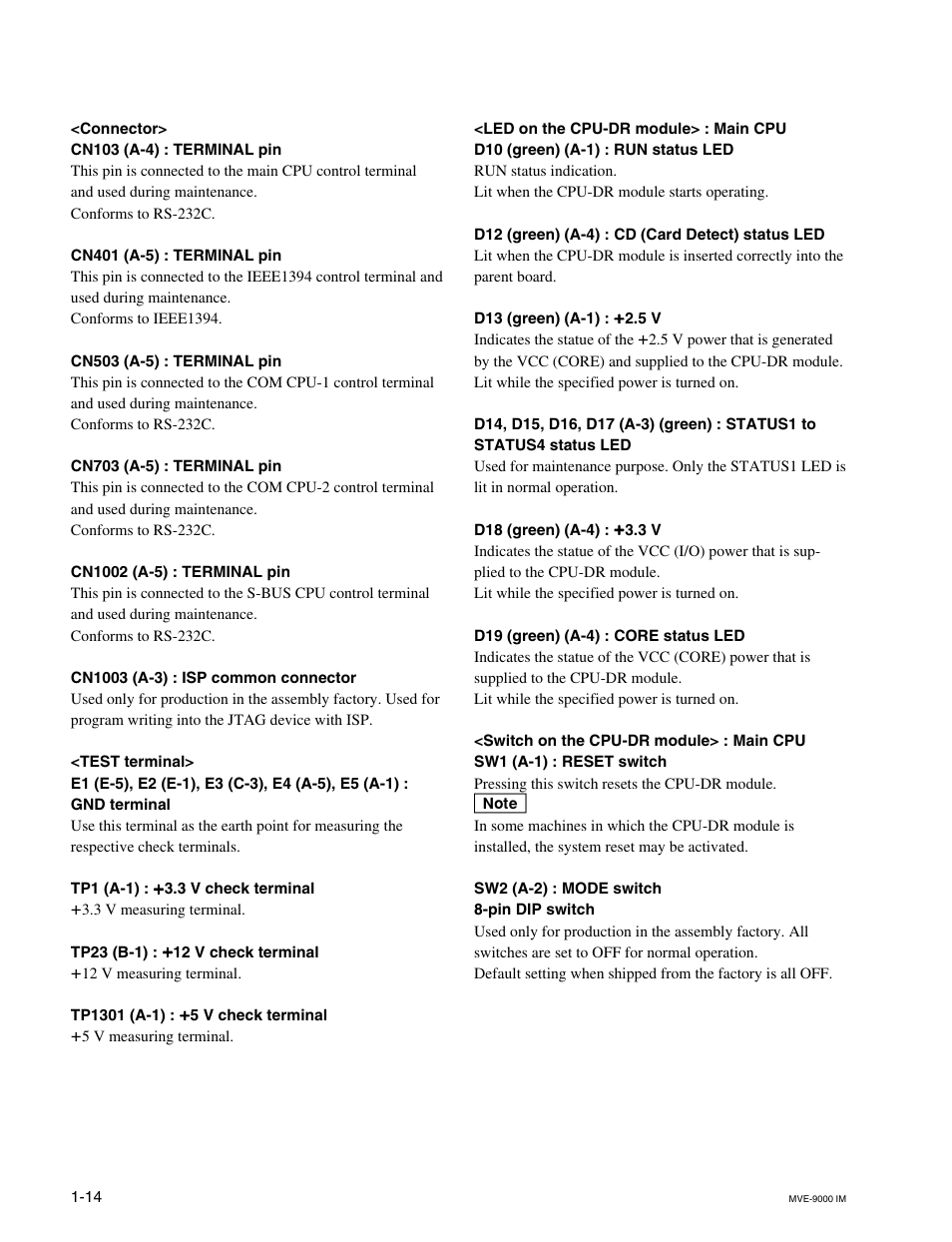 Sony MKE-9020M User Manual | Page 20 / 36