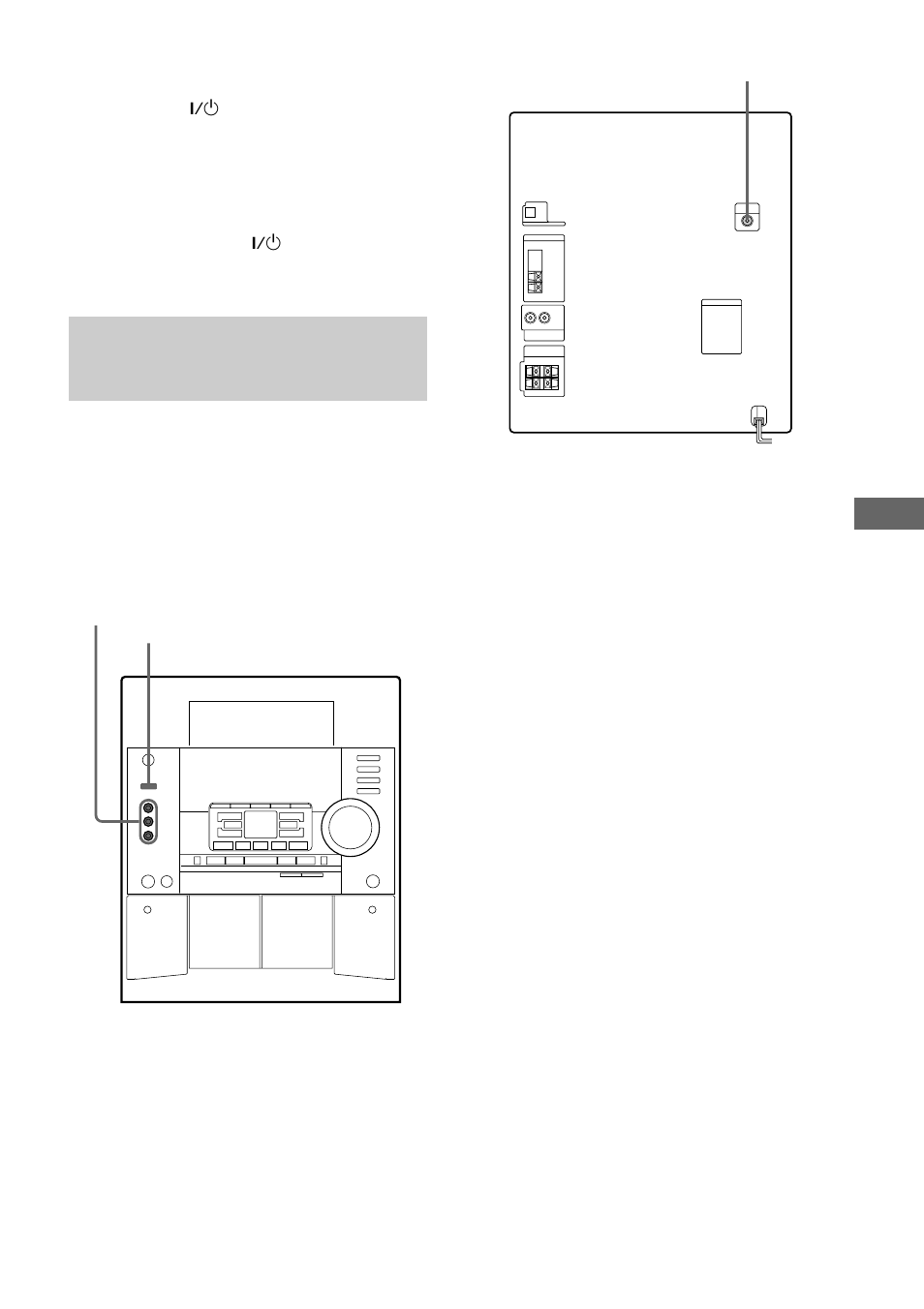 Connecting a video game machine | Sony MHC-RG60 User Manual | Page 23 / 32