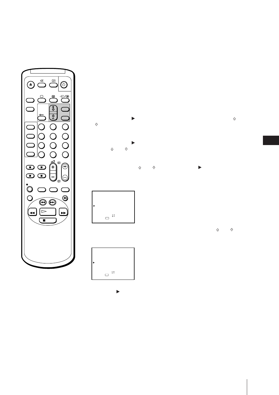 Réglage fin manuel, Appuyez sur menu pour revenir à l’écran initial | Sony Trinitron KV-21V6D User Manual | Page 111 / 252