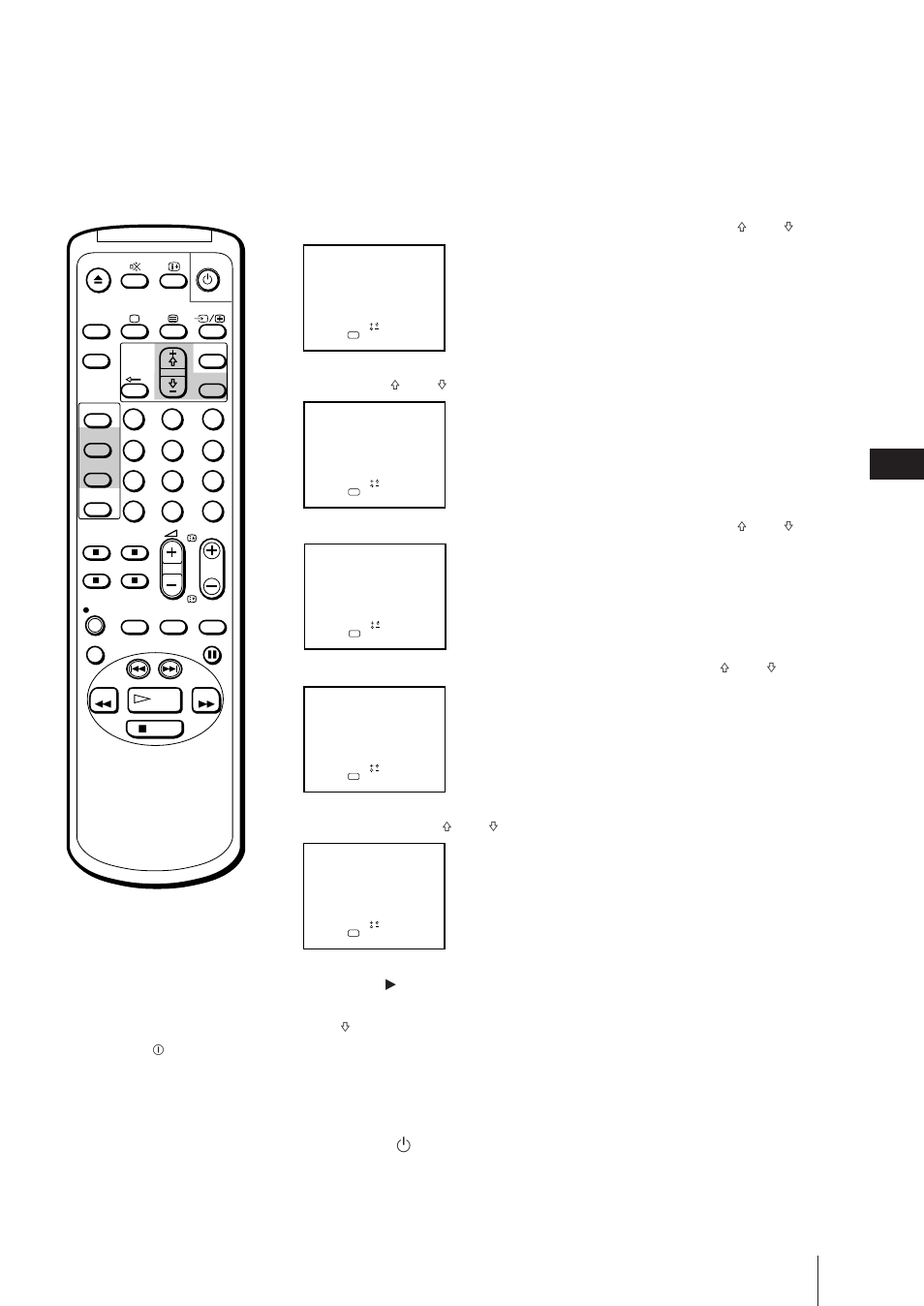 Appuyez sur ok. le curseur (z) apparaît à gauche, Fonctions de base | Sony Trinitron KV-21V6D User Manual | Page 129 / 252