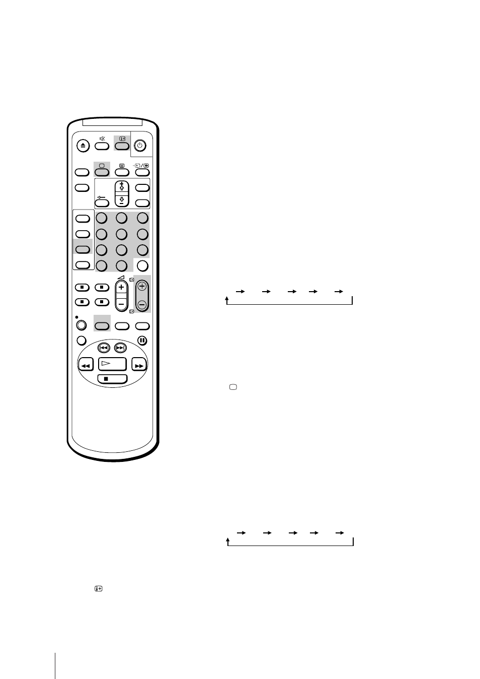Enregistrement immédiat par minuterie, Si un enregistrement est en cours, Si aucun enregistrement n’est en cours | Sony Trinitron KV-21V6D User Manual | Page 132 / 252