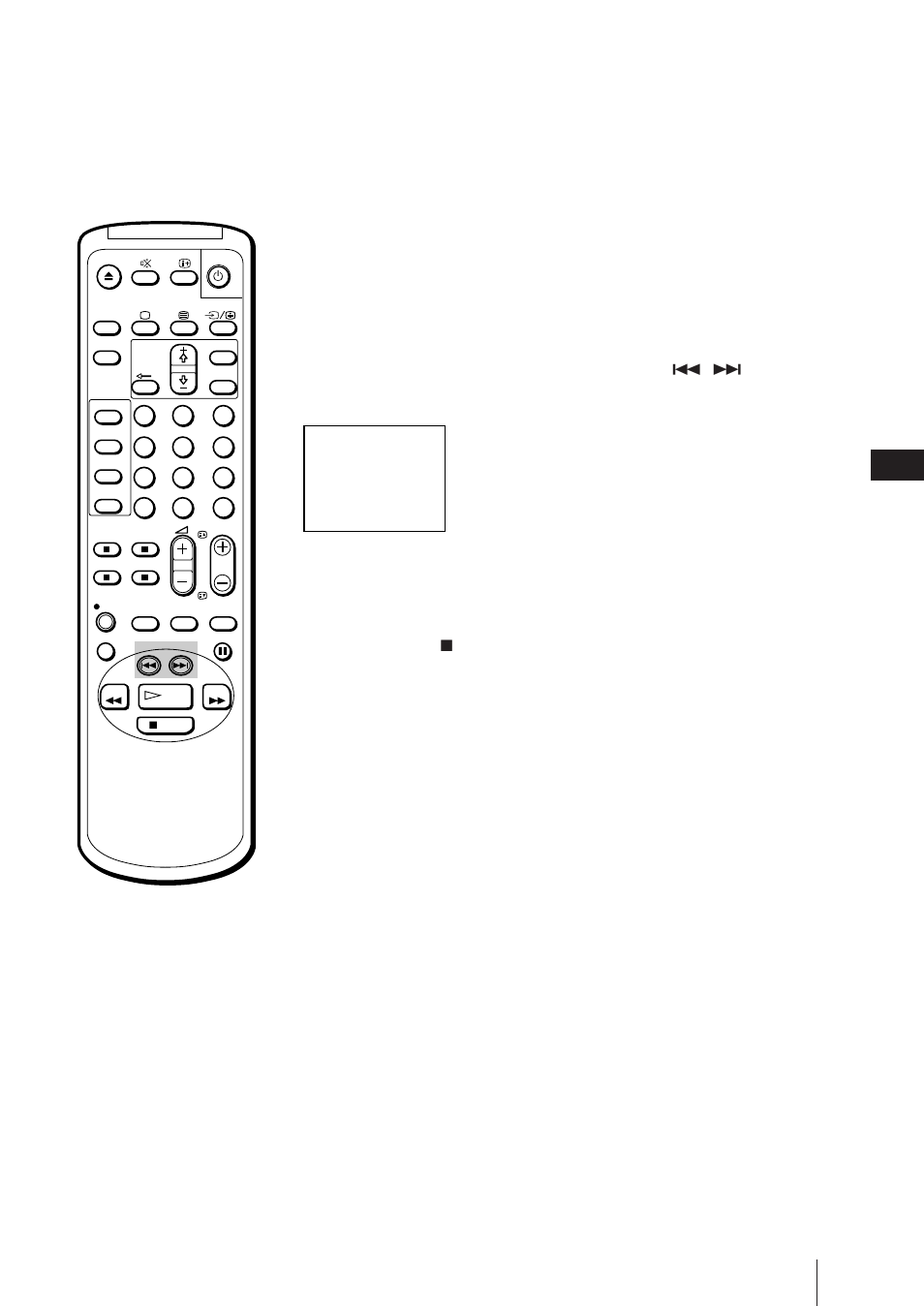 Recherche à l’aide de la fonction index, Pour arrêter la recherche, Introduisez une cassette | Appuyez sur stop p | Sony Trinitron KV-21V6D User Manual | Page 139 / 252