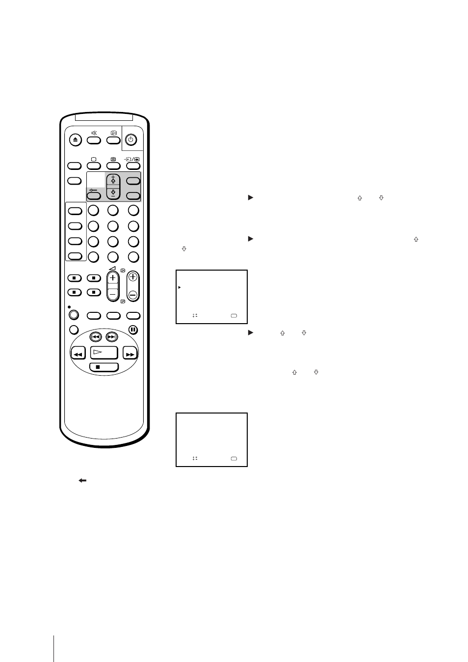 Naam van een zender vastleggen, Druk op menu om het hoofdmenu af te beelden, Herhaal stappen 4 tot 6 voor andere zenders | Om te beginnen | Sony Trinitron KV-21V6D User Manual | Page 160 / 252