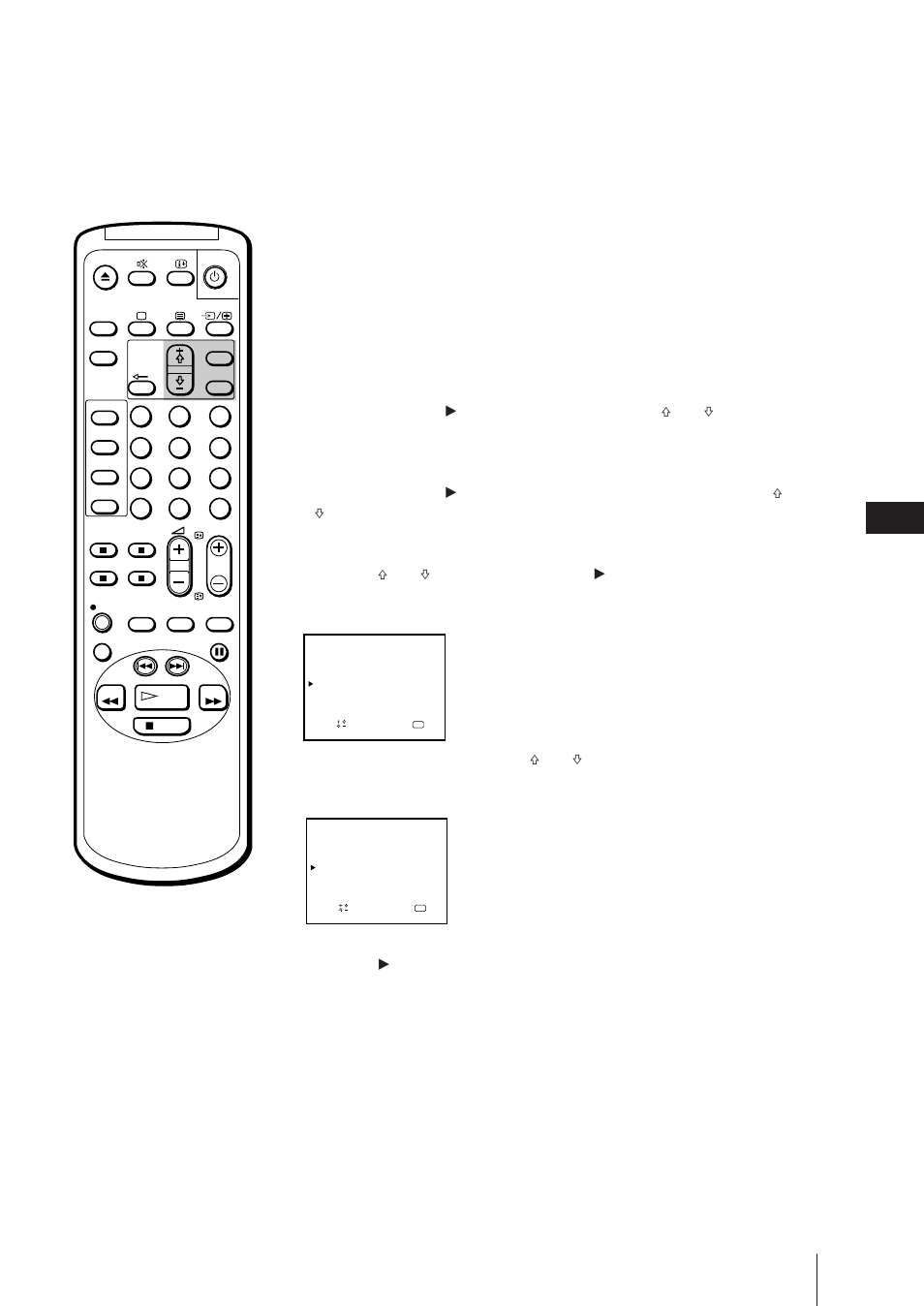 Handmatige fijnafstemming, Druk op menu om het hoofdmenu af te beelden, Om te beginnen | Sony Trinitron KV-21V6D User Manual | Page 161 / 252