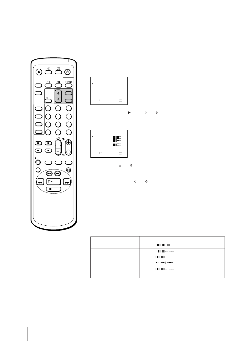 Het beeld afstellen, Druk op menu om het hoofdmenu af te beelden, Herhaal stappen 3 en 4 voor andere instellingen | Effect van de verschillende beeldinstellingen | Sony Trinitron KV-21V6D User Manual | Page 168 / 252