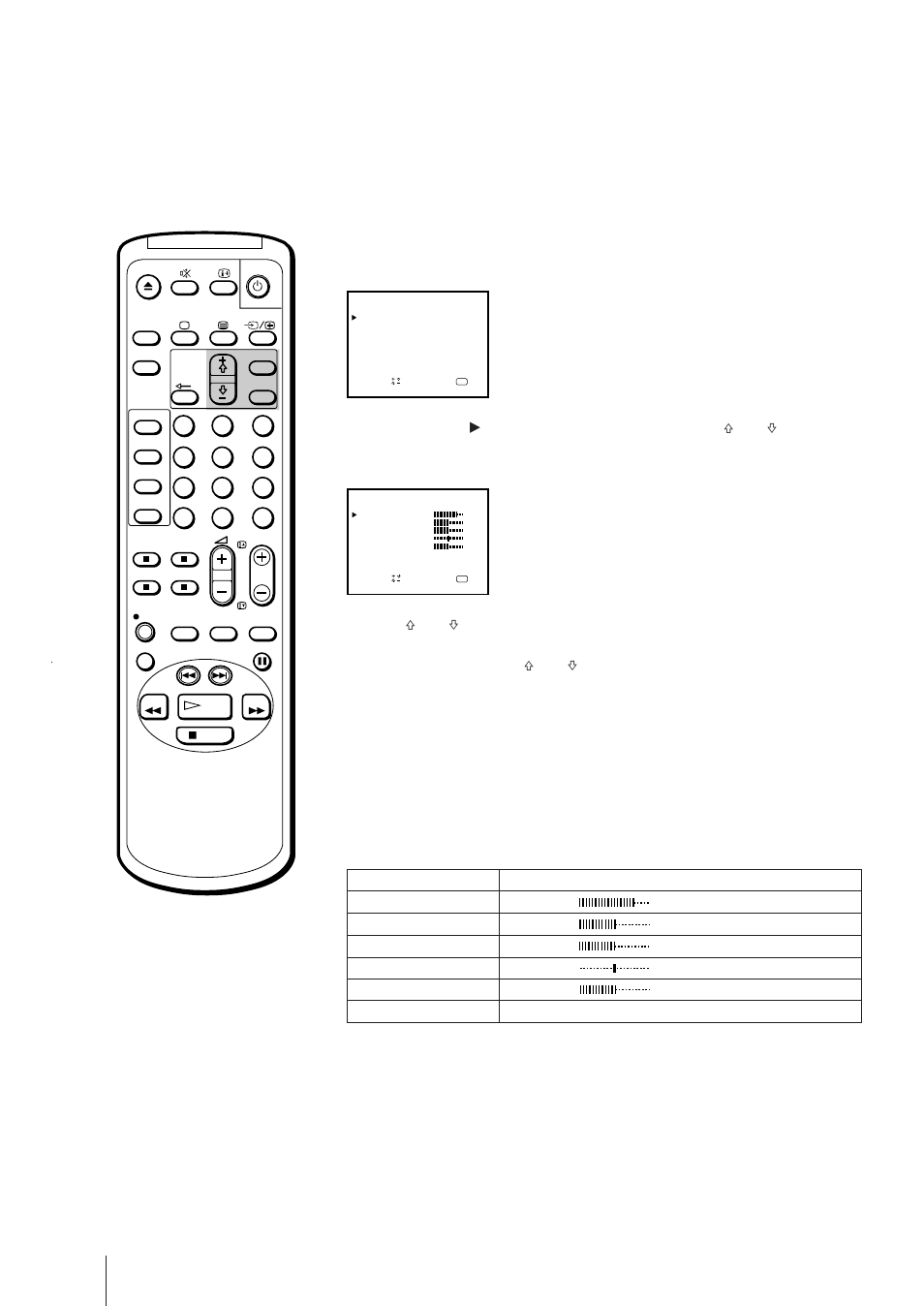 Adjusting the picture, Press menu to display the main menu, Repeat steps 3 and 4 to adjust other items | Sony Trinitron KV-21V6D User Manual | Page 18 / 252
