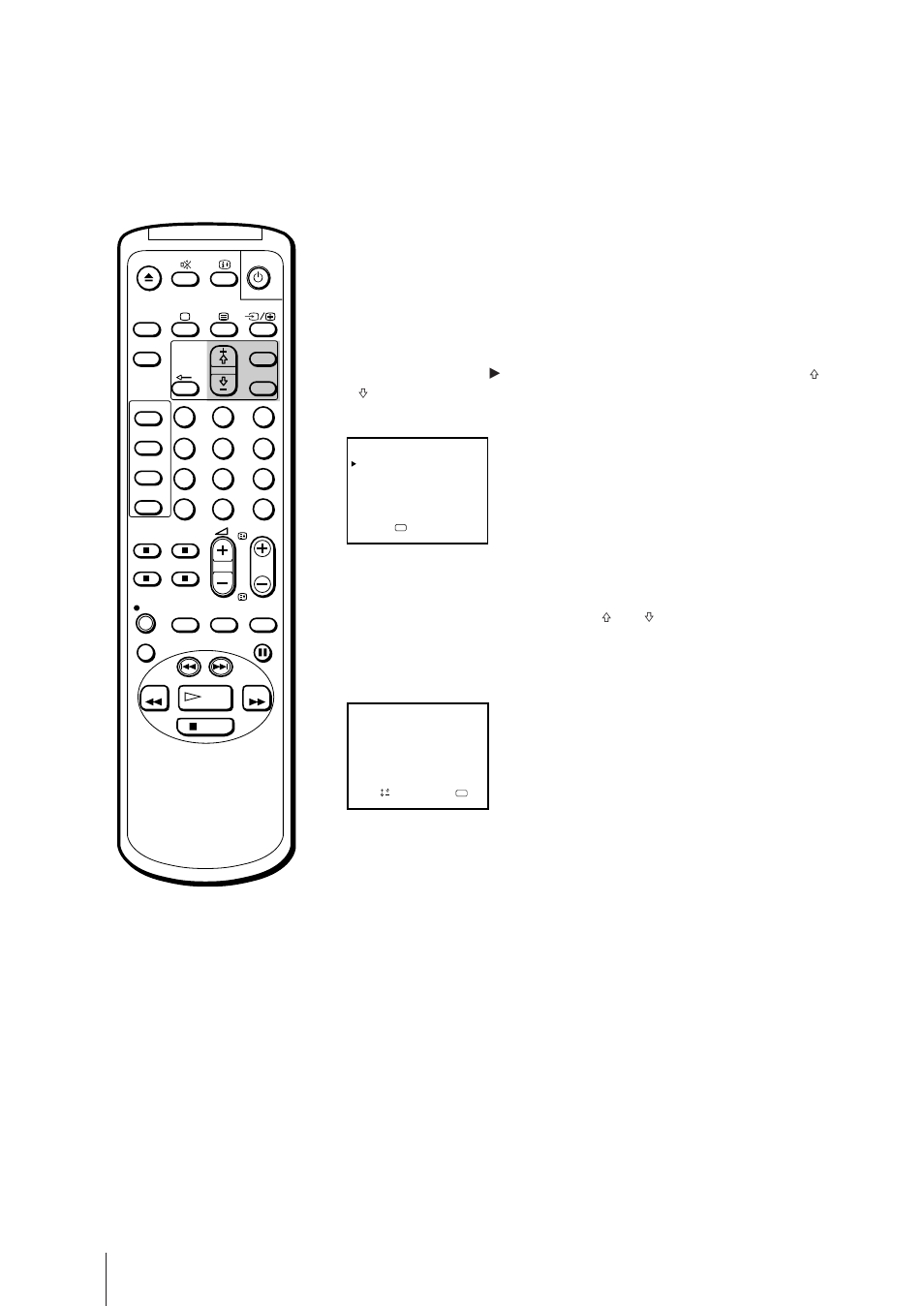 Gebruik van kinderslot, Druk op menu. het hoofdmenu verschijnt | Sony Trinitron KV-21V6D User Manual | Page 188 / 252