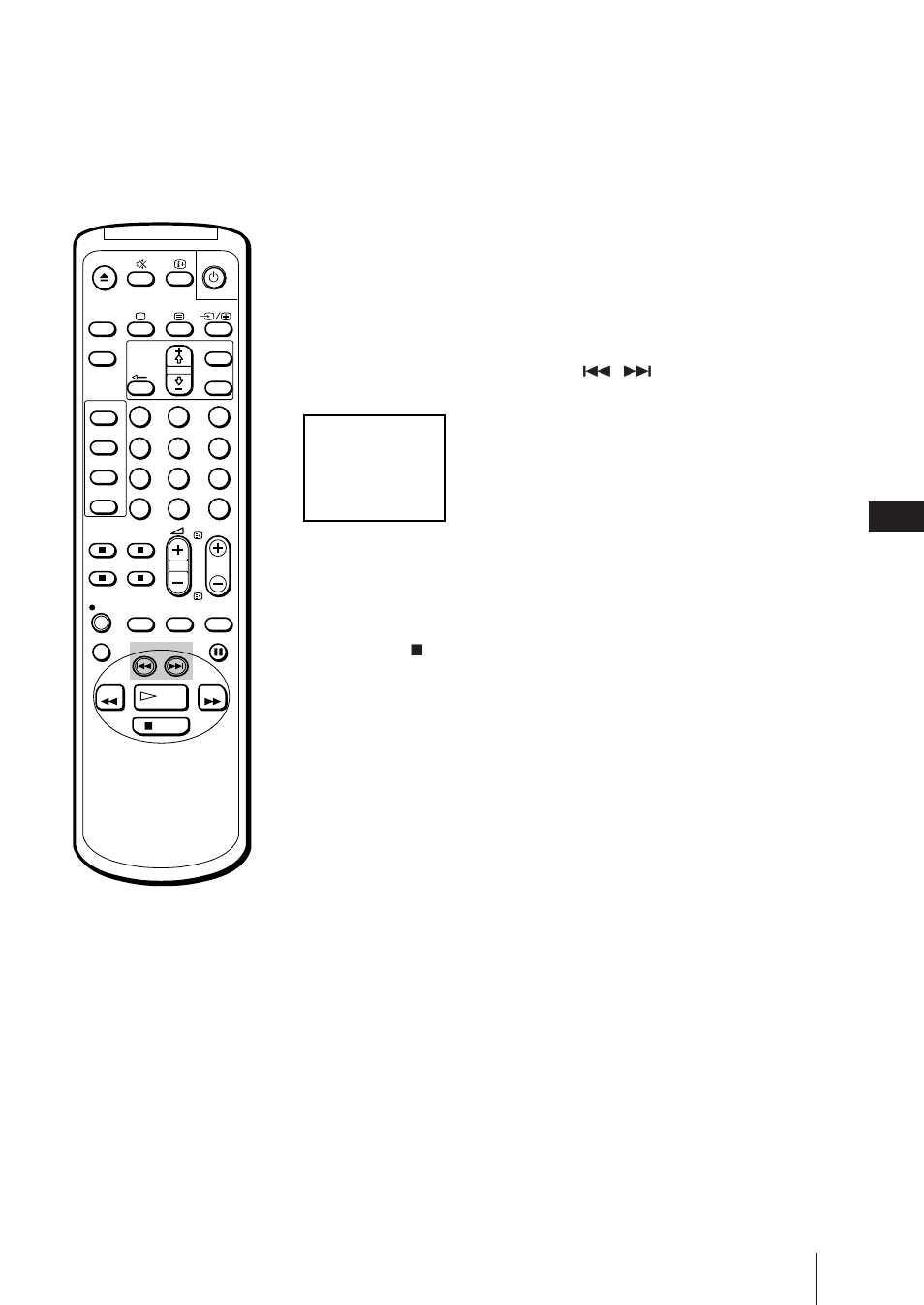 Zoeken met behulp van de index functie, Stoppen met zoeken, Plaats de cassette | Druk op stop p | Sony Trinitron KV-21V6D User Manual | Page 189 / 252