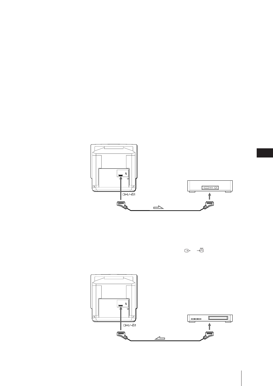 Kopiëren met een tweede videorecorder, Kopiëren vanaf een andere videorecorder, Kopiëren naar een andere videorecorder | Sony Trinitron KV-21V6D User Manual | Page 193 / 252