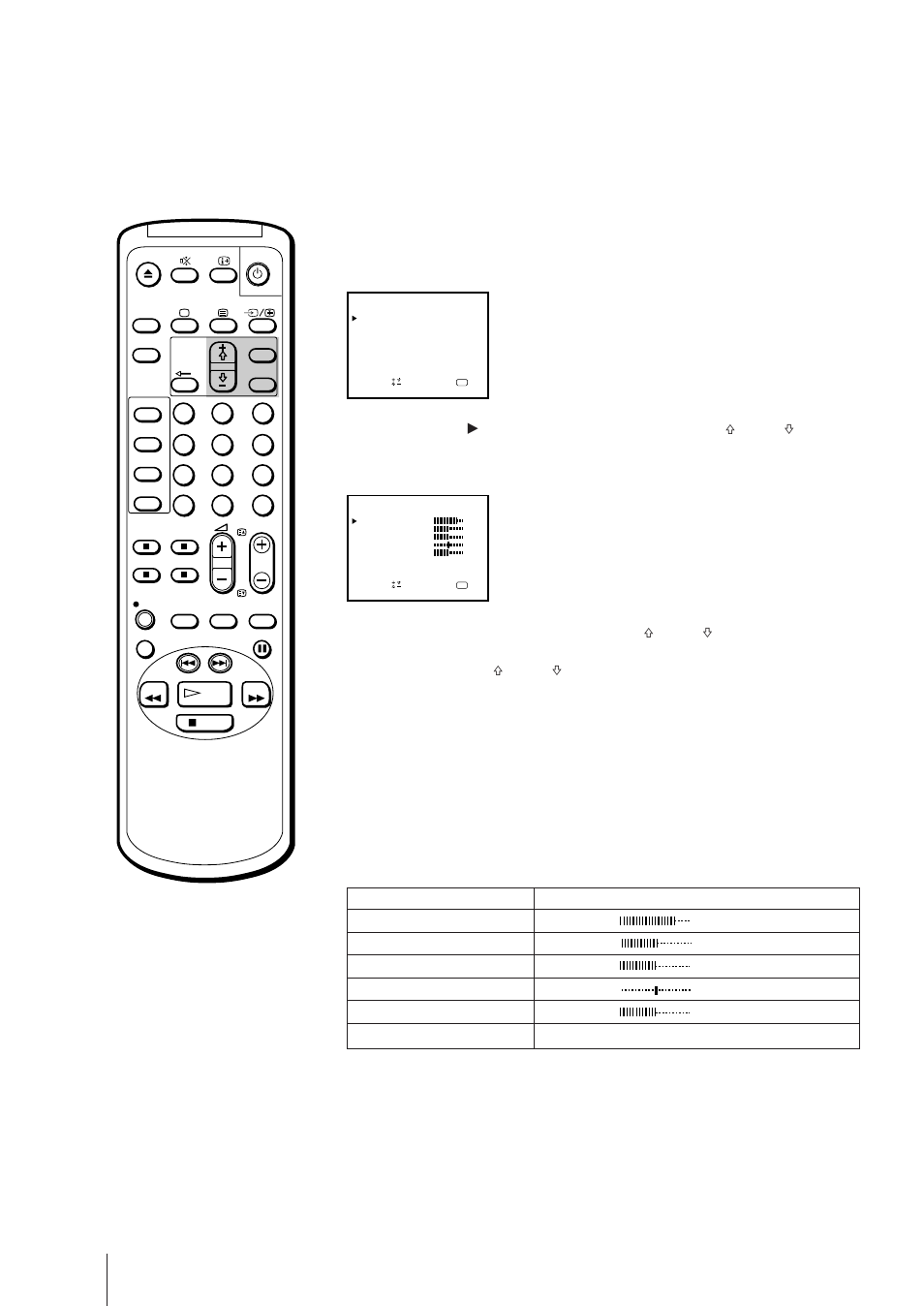 Justera bilden, Tryck på menu för att visa huvudmenyn | Sony Trinitron KV-21V6D User Manual | Page 218 / 252