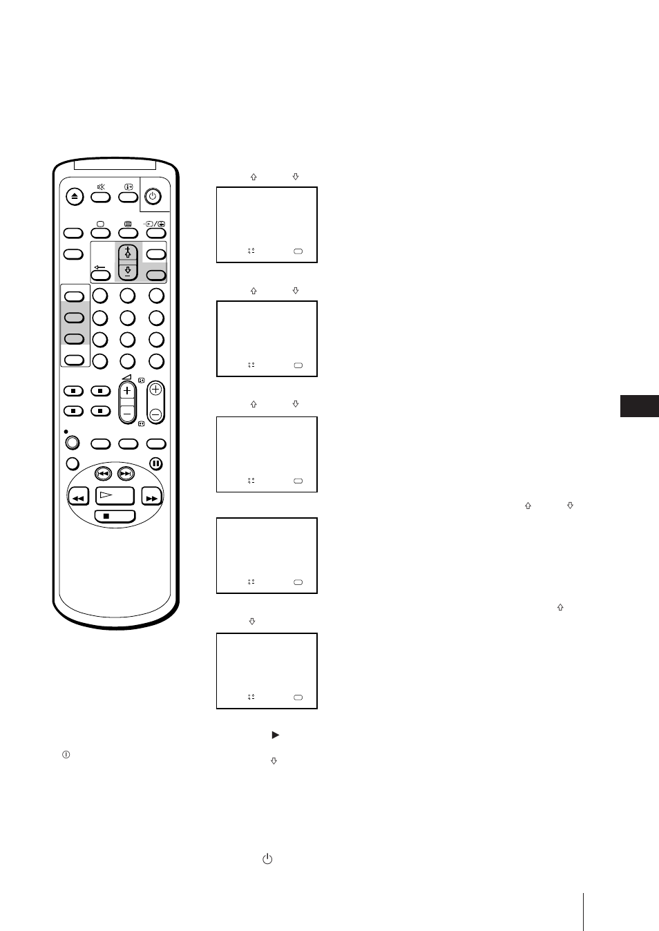 Basfunktioner | Sony Trinitron KV-21V6D User Manual | Page 229 / 252