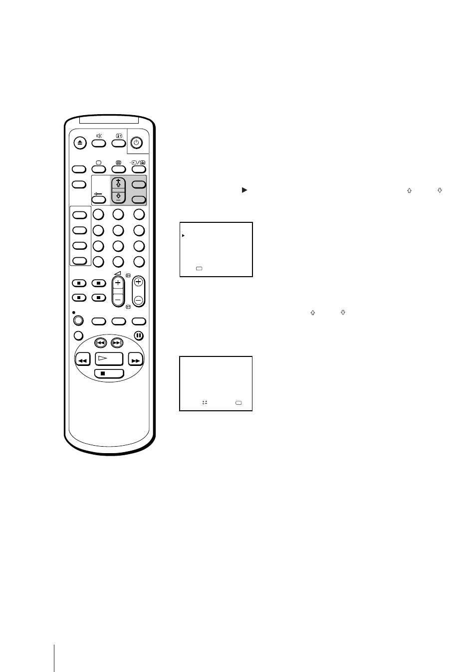 Använda function lock, Tryck på menu. huvudmenyn visas | Sony Trinitron KV-21V6D User Manual | Page 238 / 252