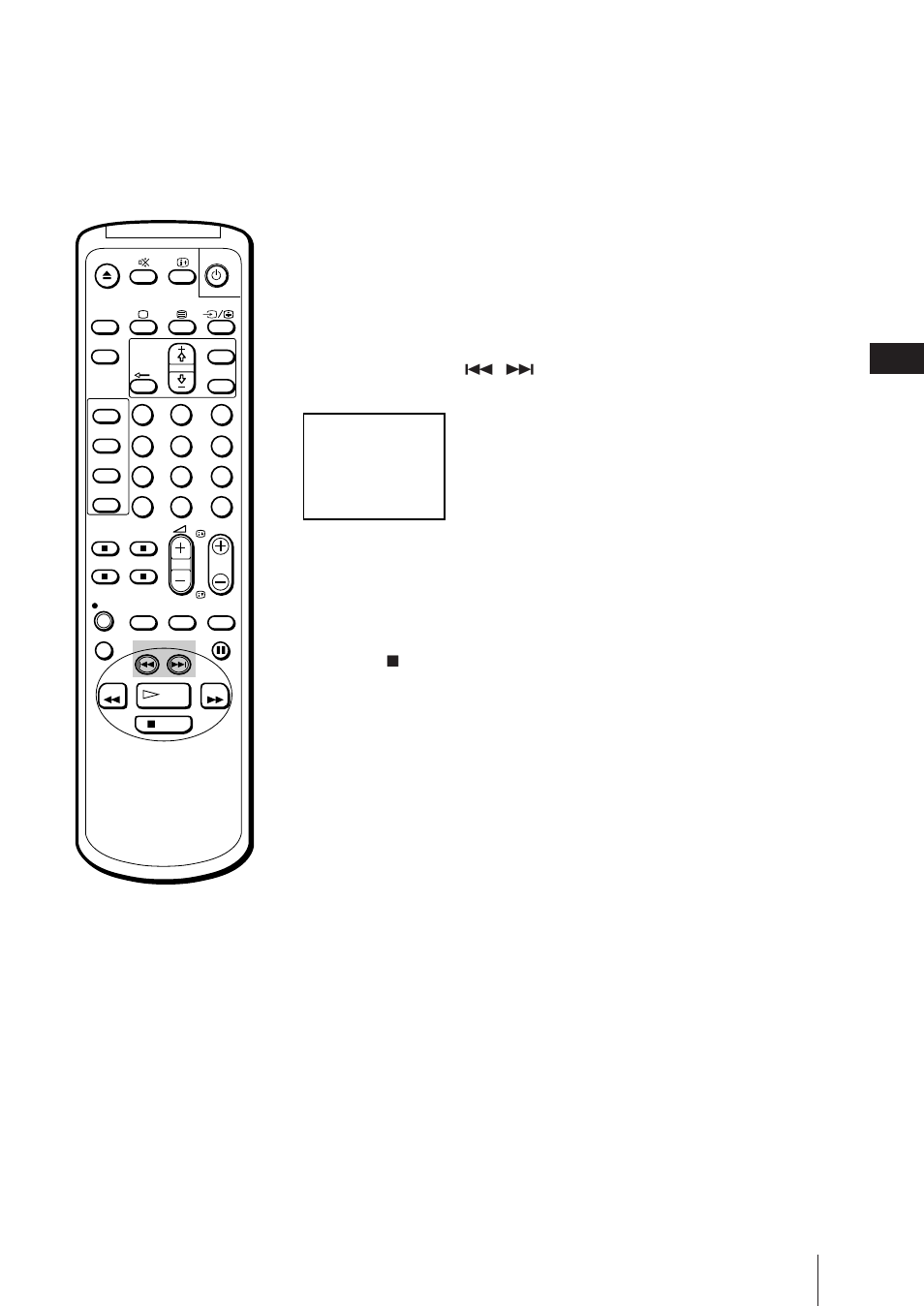 Searching using the index function, Insert the tape, Press stop p | Sony Trinitron KV-21V6D User Manual | Page 39 / 252