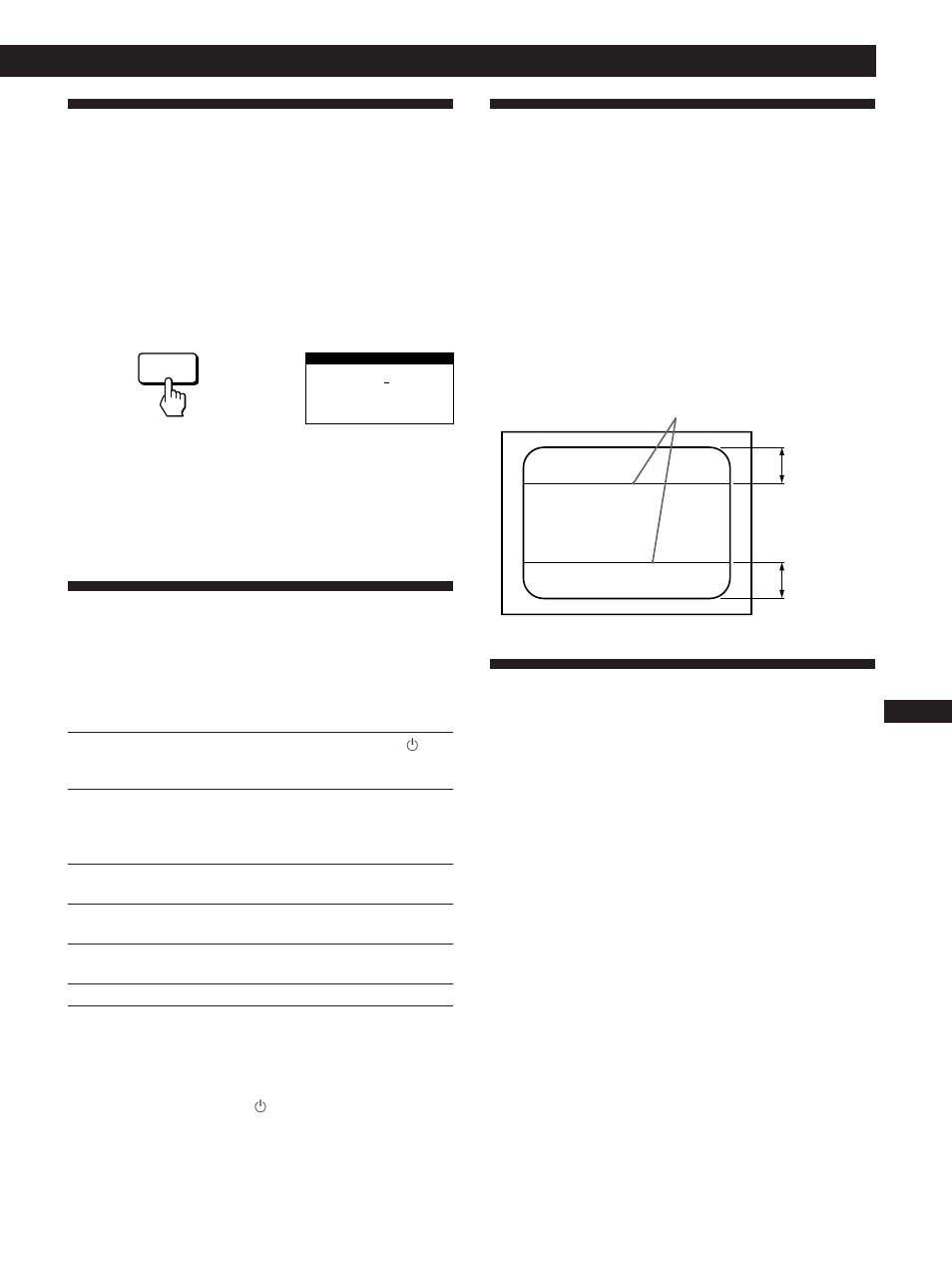 Cavi di smorzamento, Uso immediato, Visualizzazione delle informazioni del monitor | Funzione di risparmio energetico, Caratteristiche tecniche | Sony CPD-100GST User Manual | Page 89 / 92