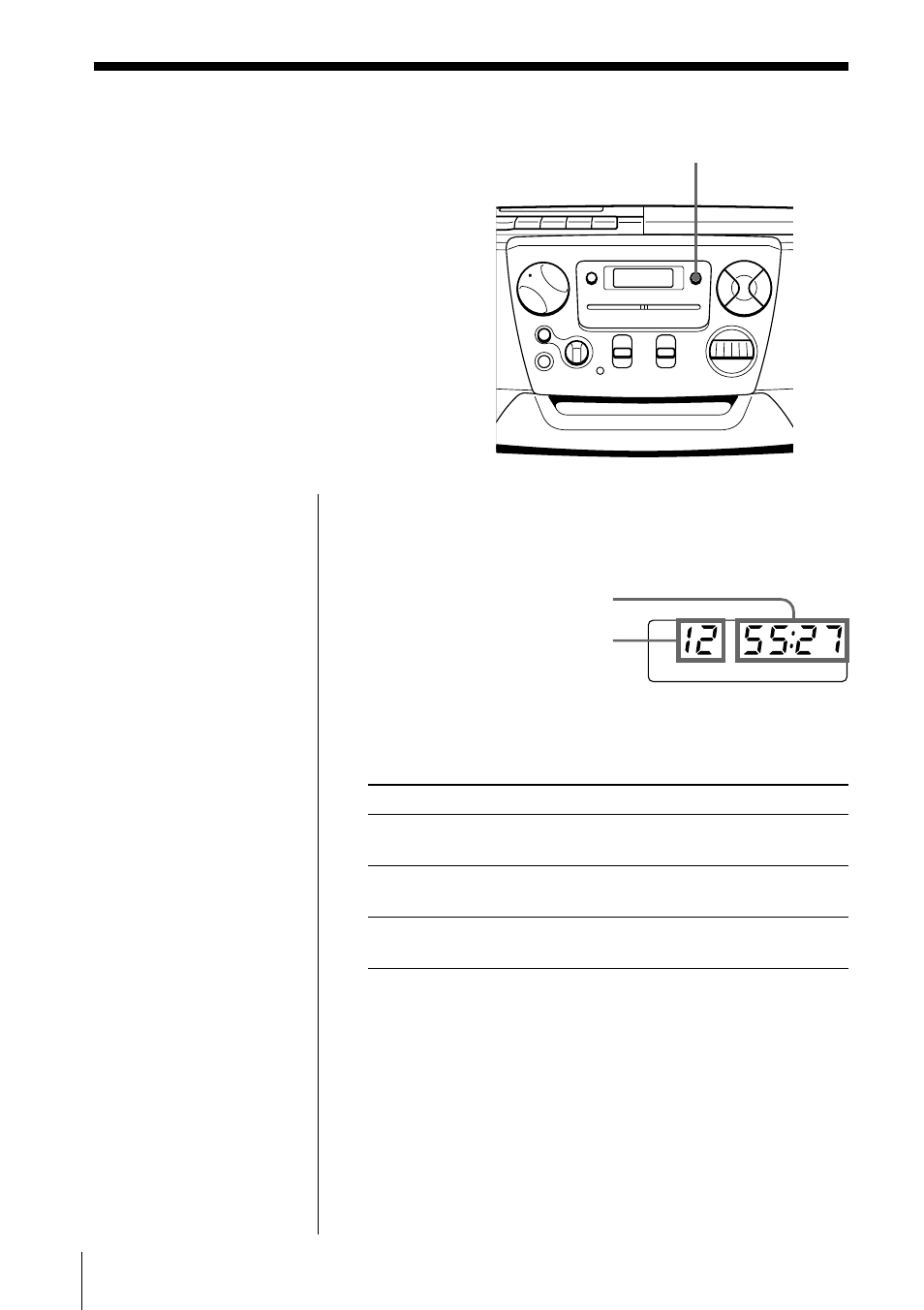 Using the display | Sony CFD-V177L User Manual | Page 12 / 52