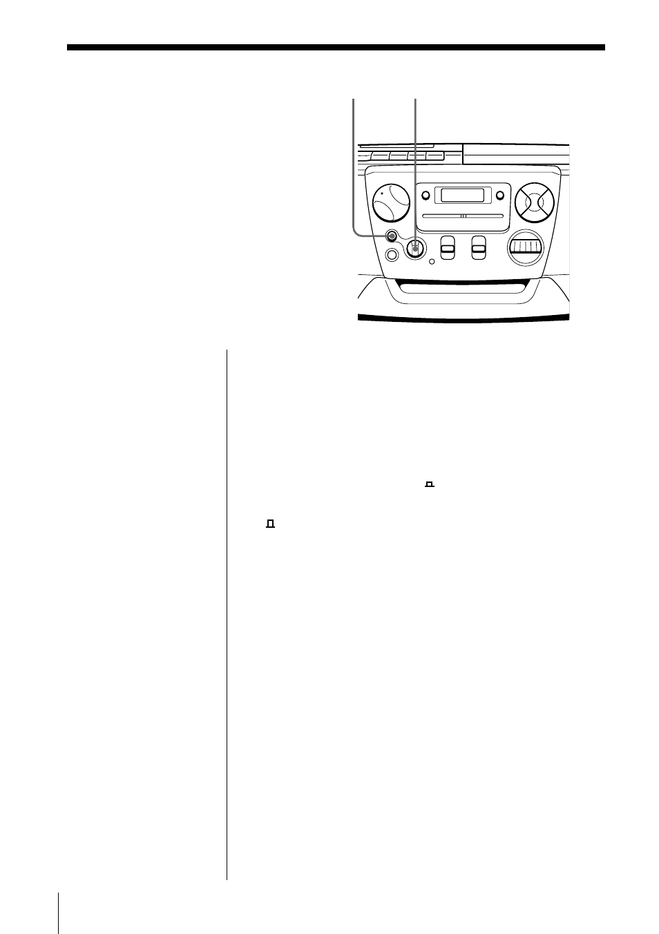 Ajuste del énfasis de sonido | Sony CFD-V177L User Manual | Page 44 / 52