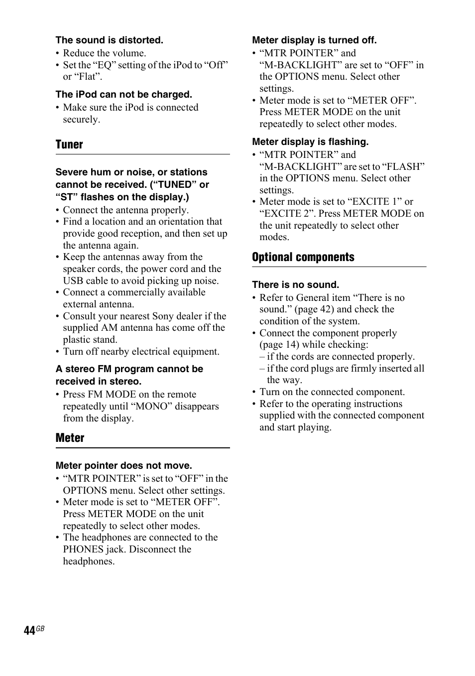 Sony 4-130-433-13(2) User Manual | Page 44 / 56