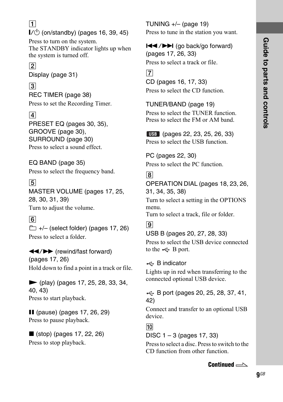 Sony 4-130-433-13(2) User Manual | Page 9 / 56