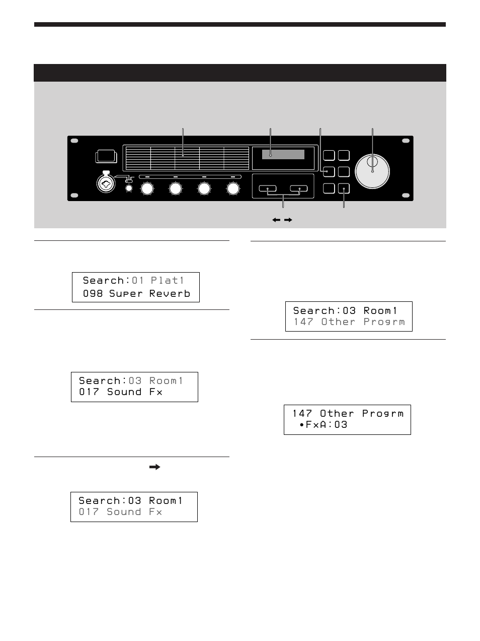 Basic operations, Selecting programs by effect block | Sony DPS-V55M User Manual | Page 12 / 64