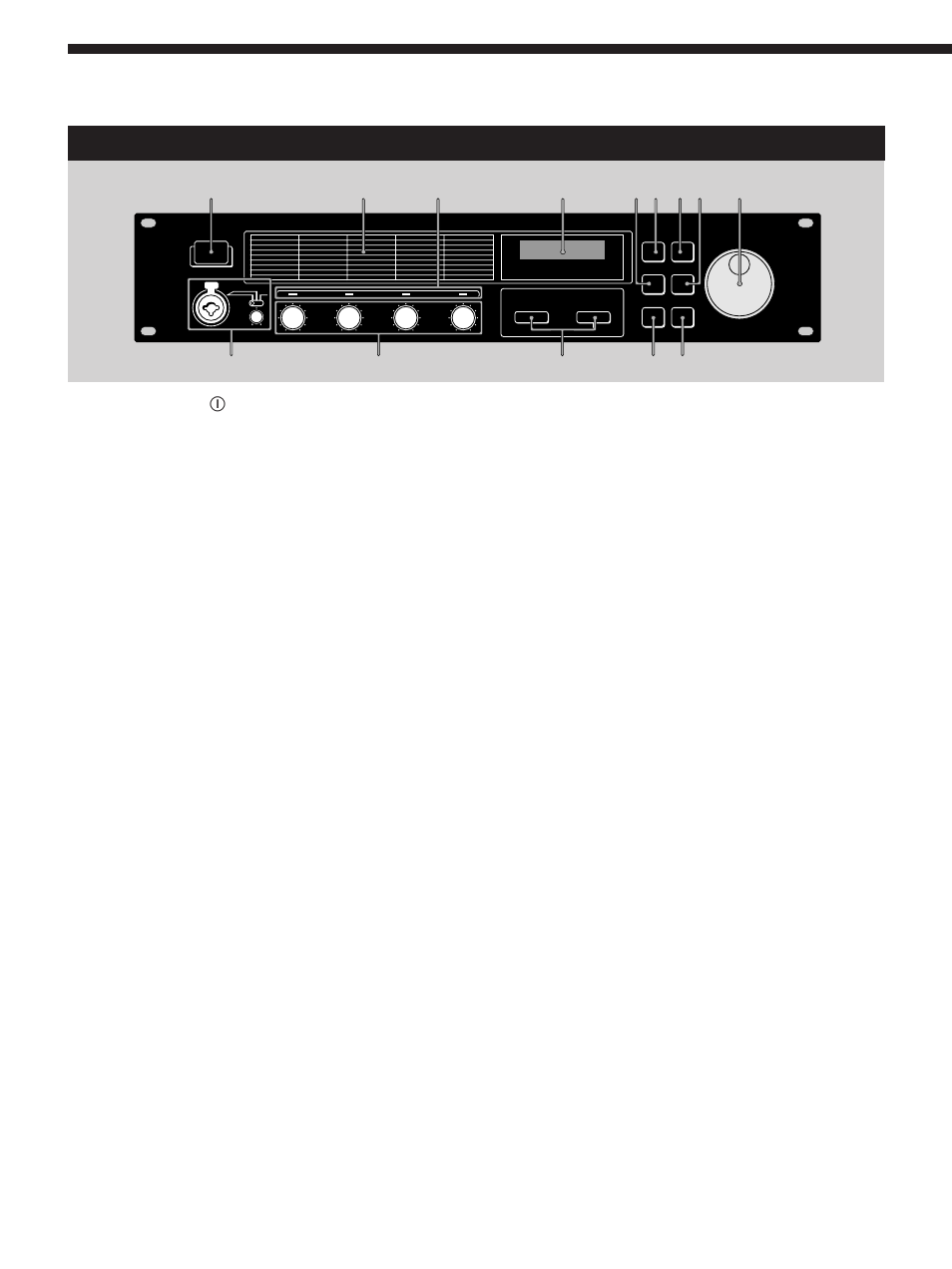 Vorbemerkungen, Bezeichnung der bedienungselemente | Sony DPS-V55M User Manual | Page 46 / 64