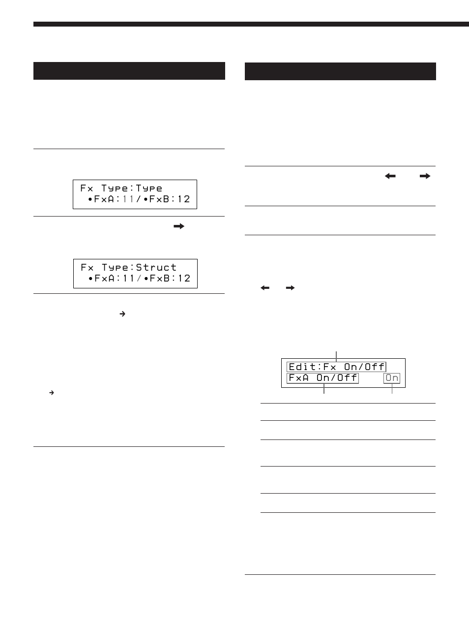 Editieren eines programms, Wahl der struktur, Ändern der parameter | Sony DPS-V55M User Manual | Page 54 / 64