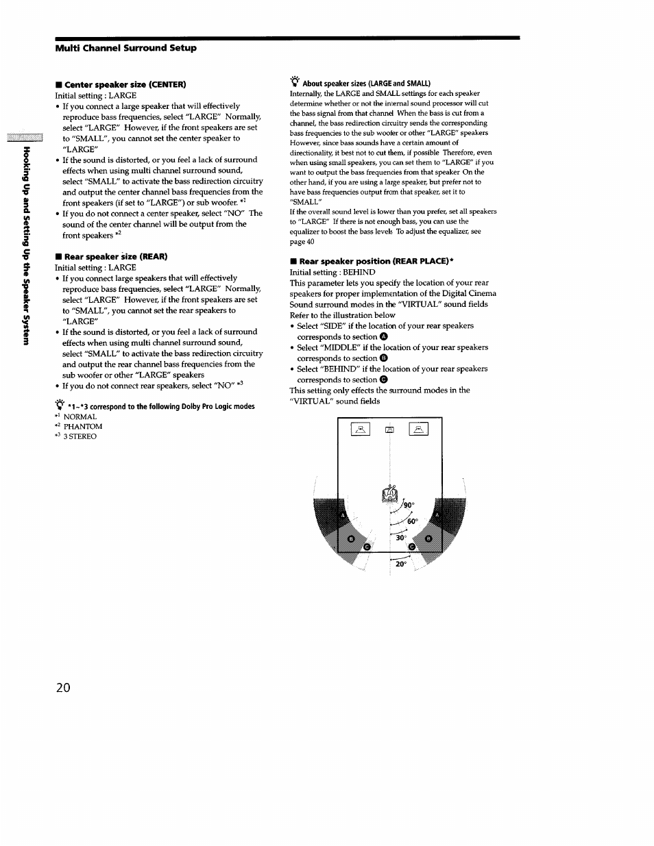 Sony STR-DB940 User Manual | Page 20 / 93