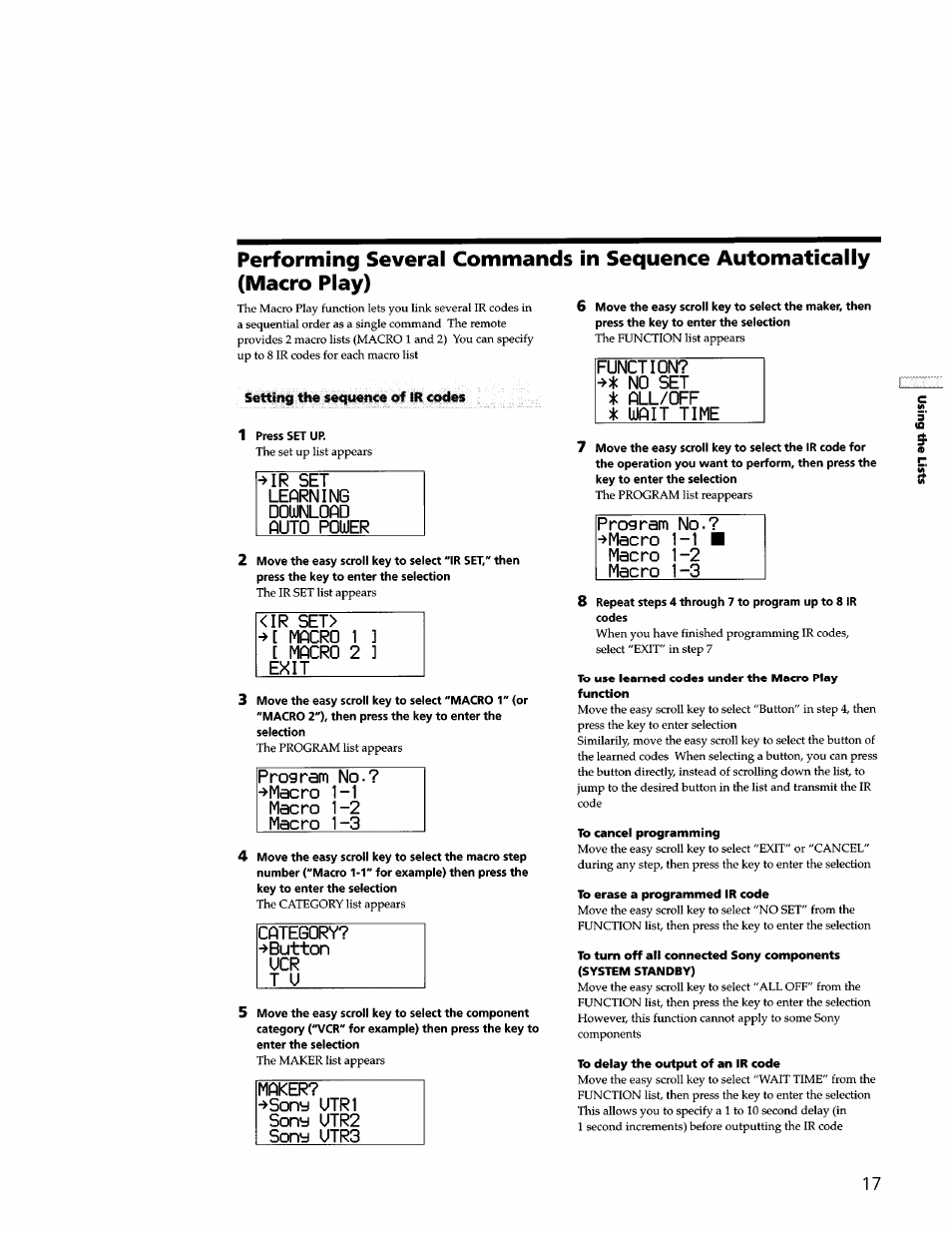 Sony STR-DB940 User Manual | Page 81 / 93