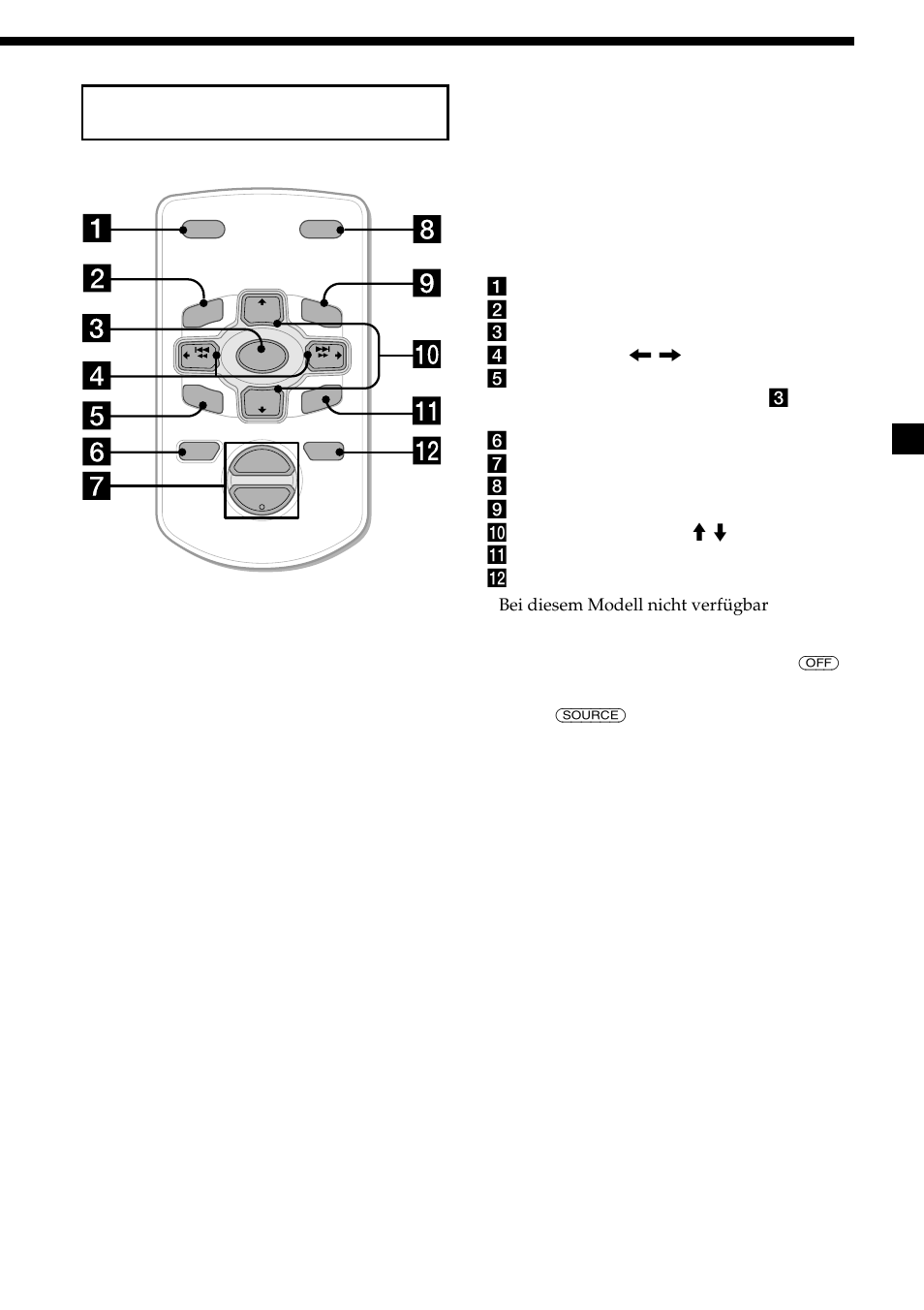 Kartenfernbedienung rm-x114 (gesondert erhältlich) | Sony CDX-CA600 User Manual | Page 31 / 132