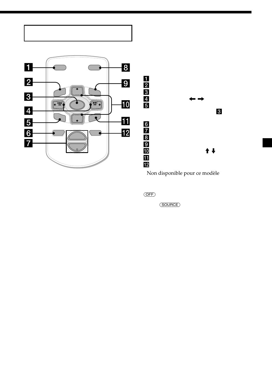 Mini-télécommande rm-x114 (en option) | Sony CDX-CA600 User Manual | Page 57 / 132