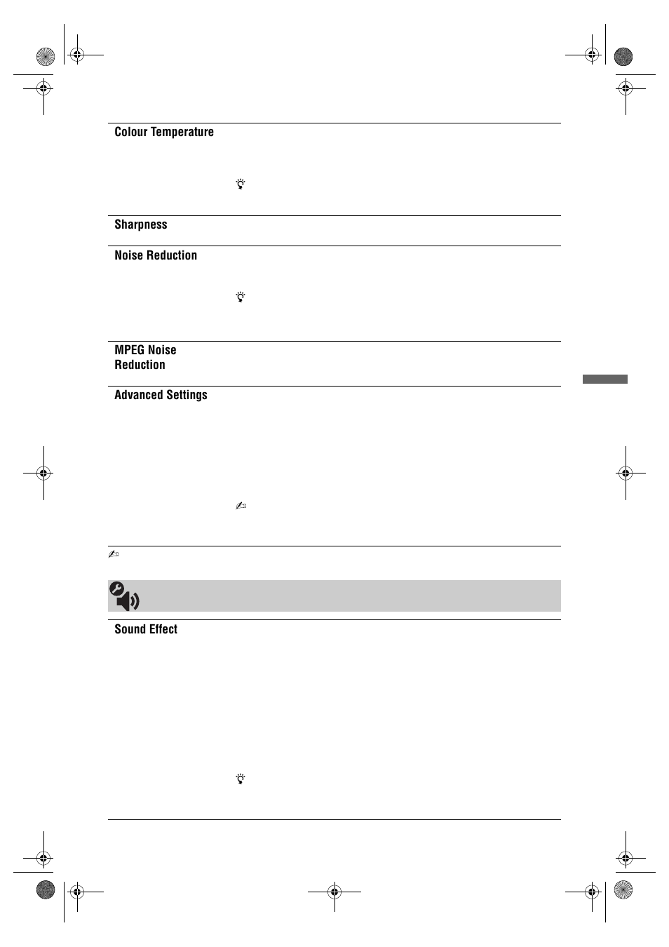 Sony Bravia KDL-26E40xx User Manual | Page 23 / 36