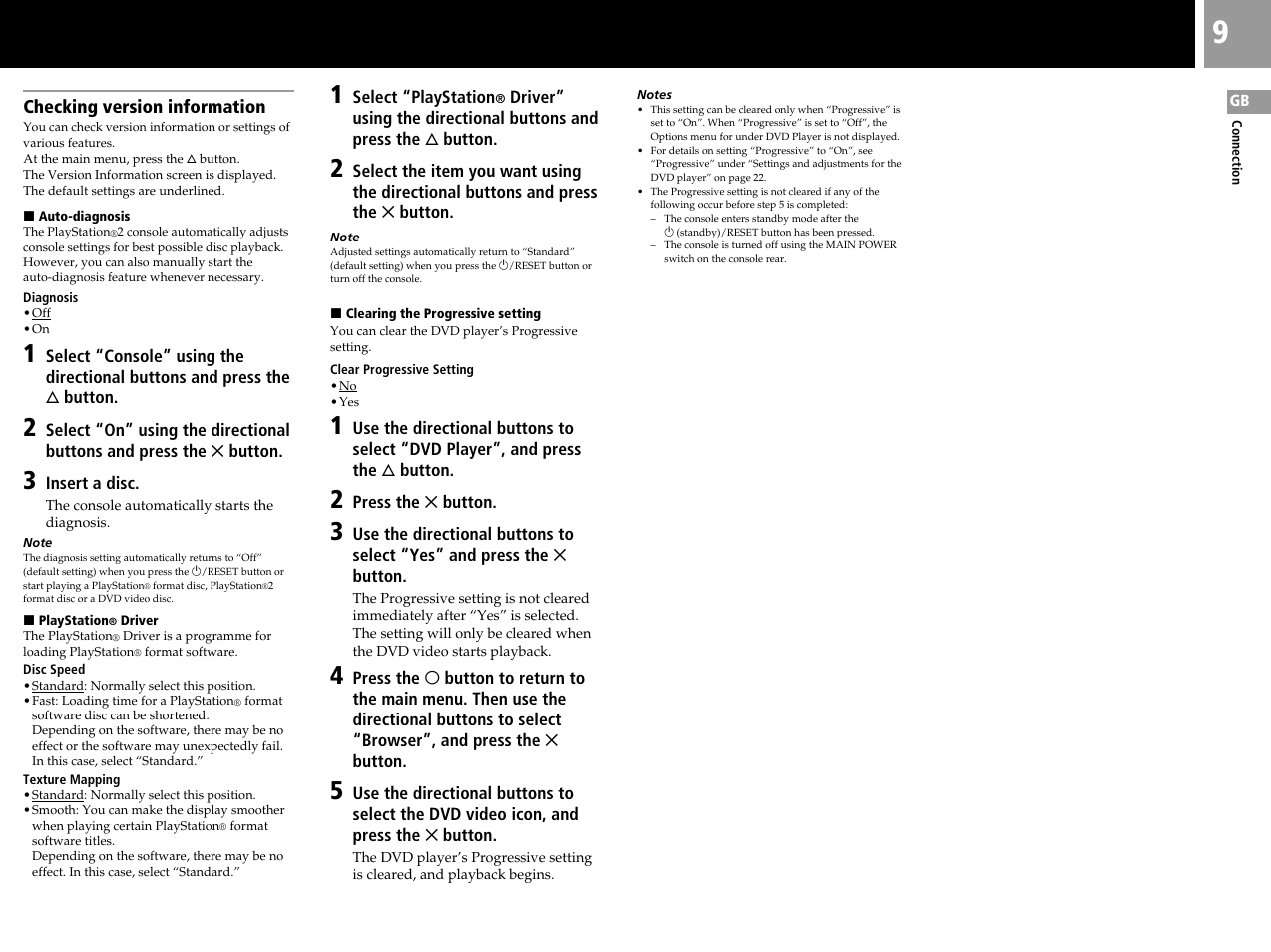 Sony SCPH-50004 SS User Manual | Page 9 / 116