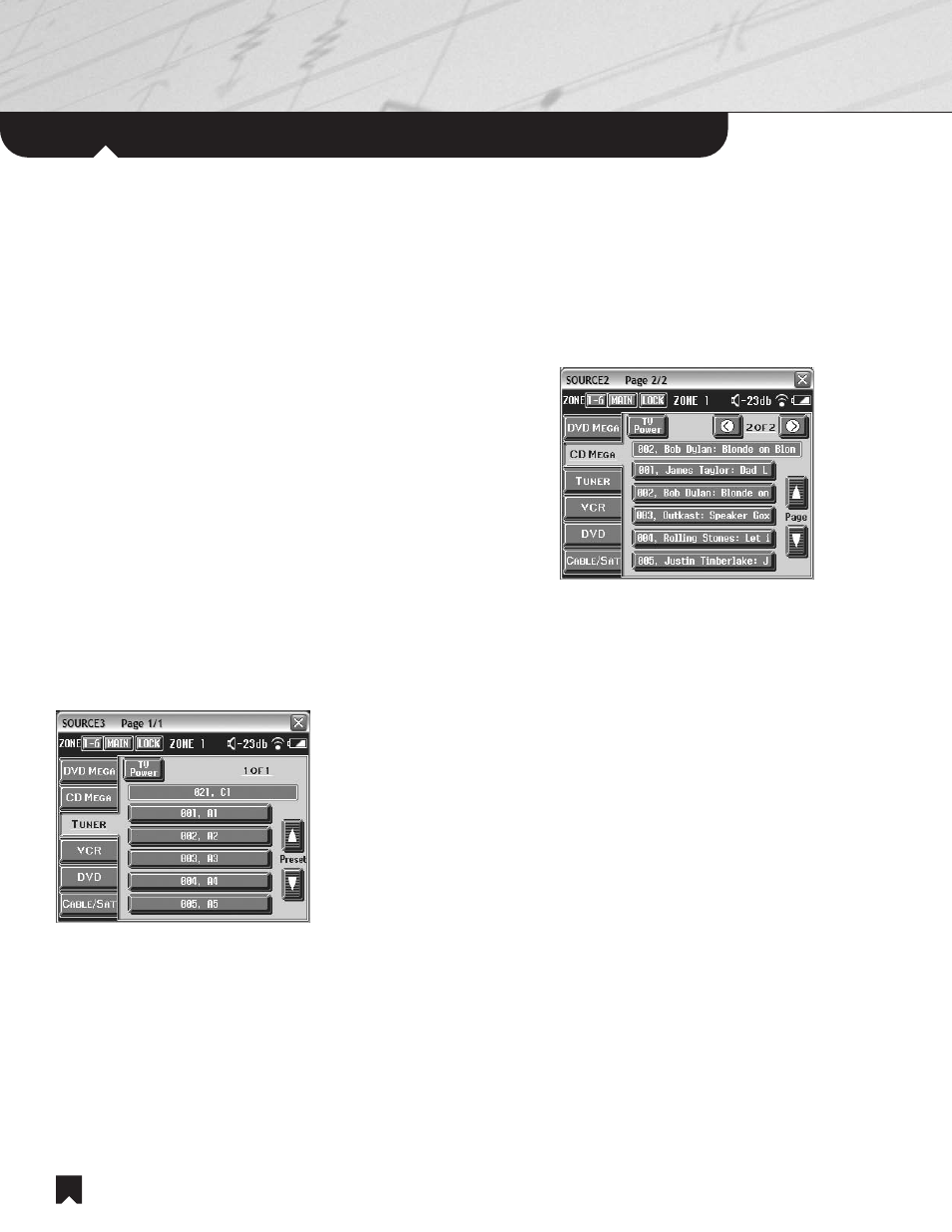 Using the rf remote commander, Unit, Controlling the am/fm tuner | Sony NHS-2000 User Manual | Page 12 / 28