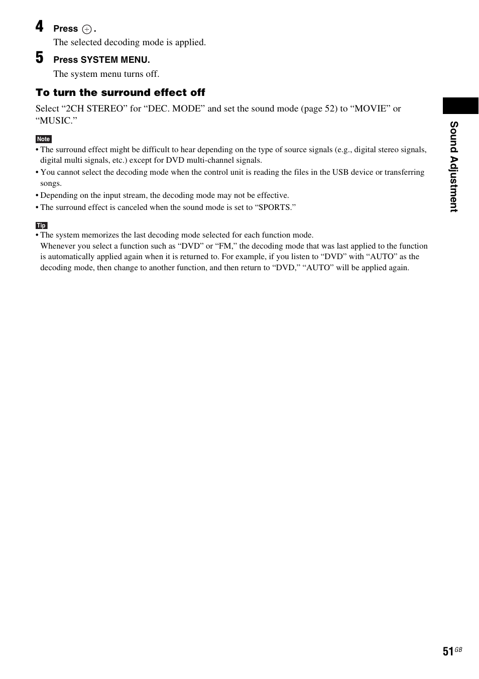 Sony 3-398-069-14(1) User Manual | Page 51 / 115