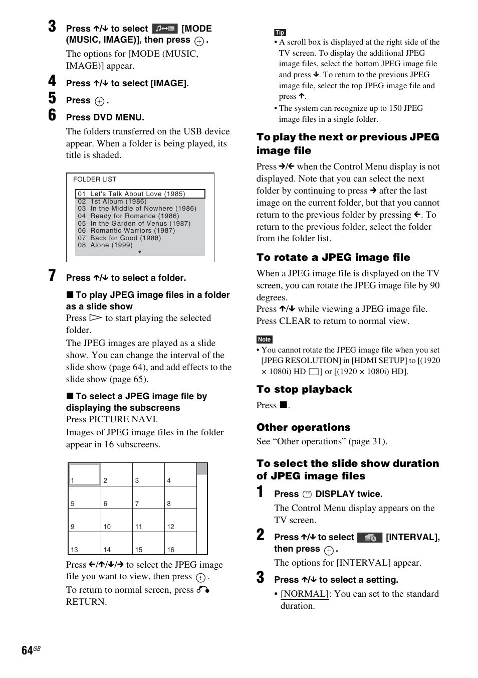 Sony 3-398-069-14(1) User Manual | Page 64 / 115