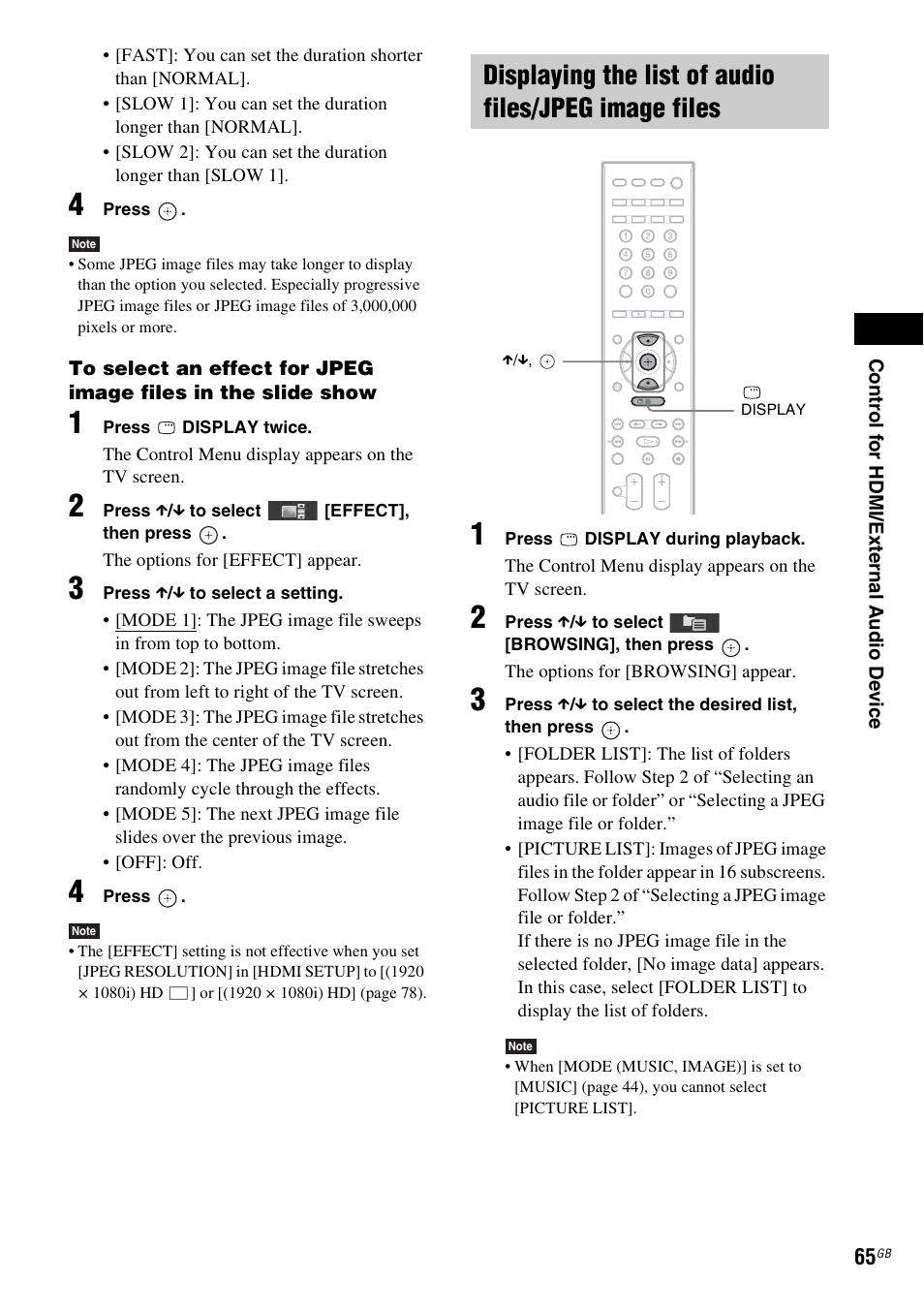 Sony 3-398-069-14(1) User Manual | Page 65 / 115