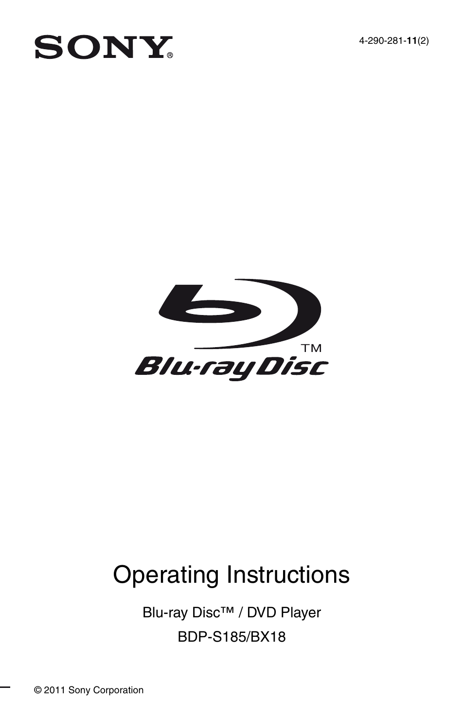 Sony BX18 User Manual | 28 pages