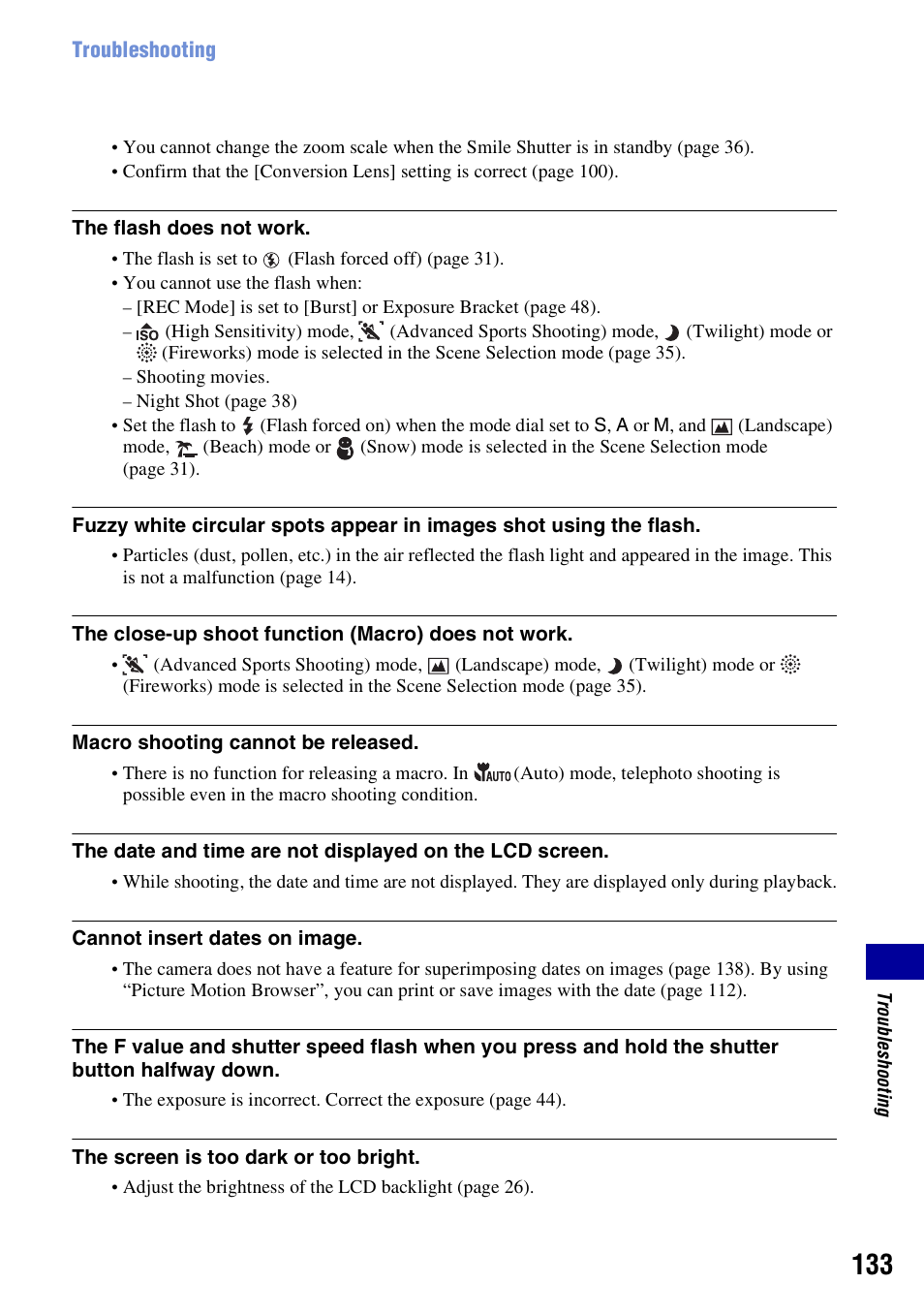 Sony Cyber-shot 3-295-460-12(1) User Manual | Page 133 / 154