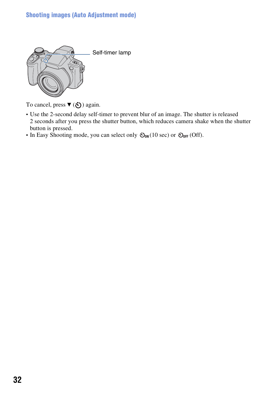 Sony Cyber-shot 3-295-460-12(1) User Manual | Page 32 / 154