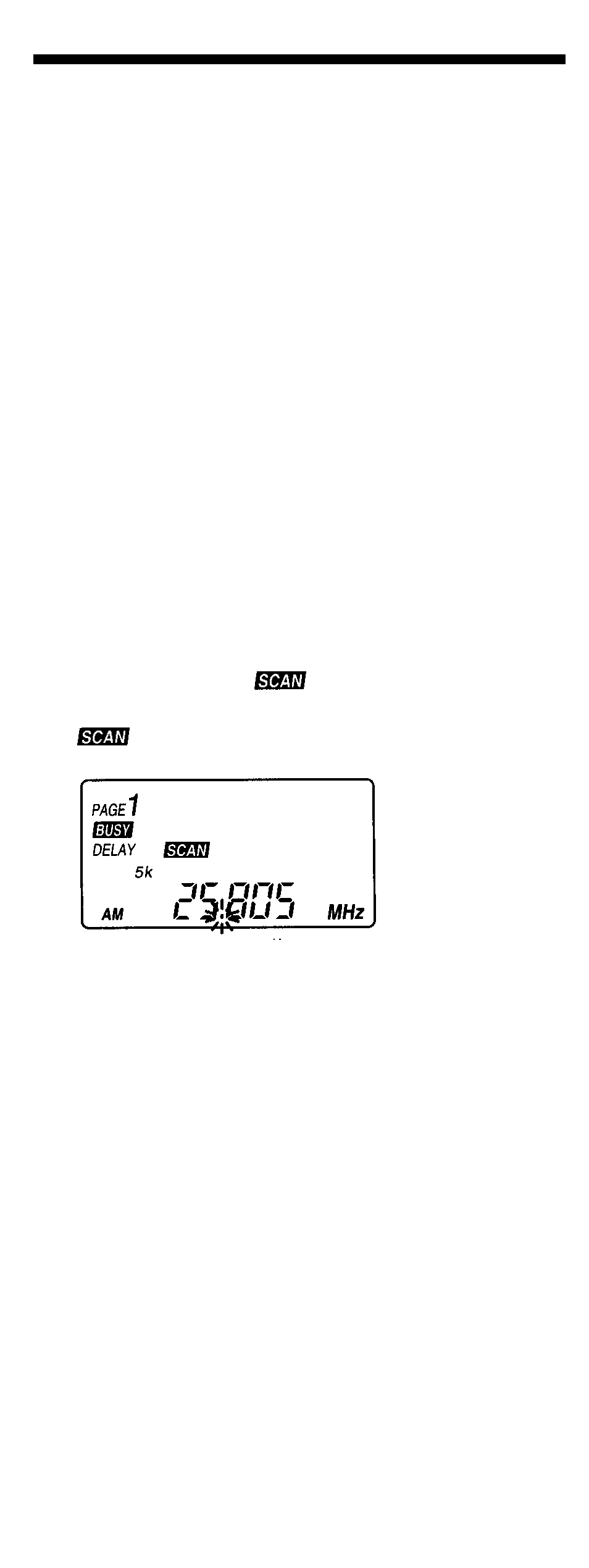 Adjusting scanning pause time, Delay | Sony ICF-SC1PC User Manual | Page 30 / 39