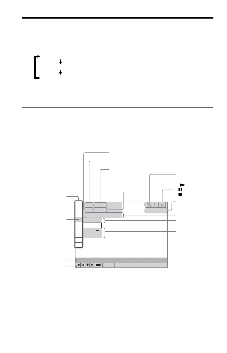 L1ac - guide to the control menu display, Guide to the control menu display, Control menu display | Control menu items | Sony DVP-K85P User Manual | Page 14 / 96