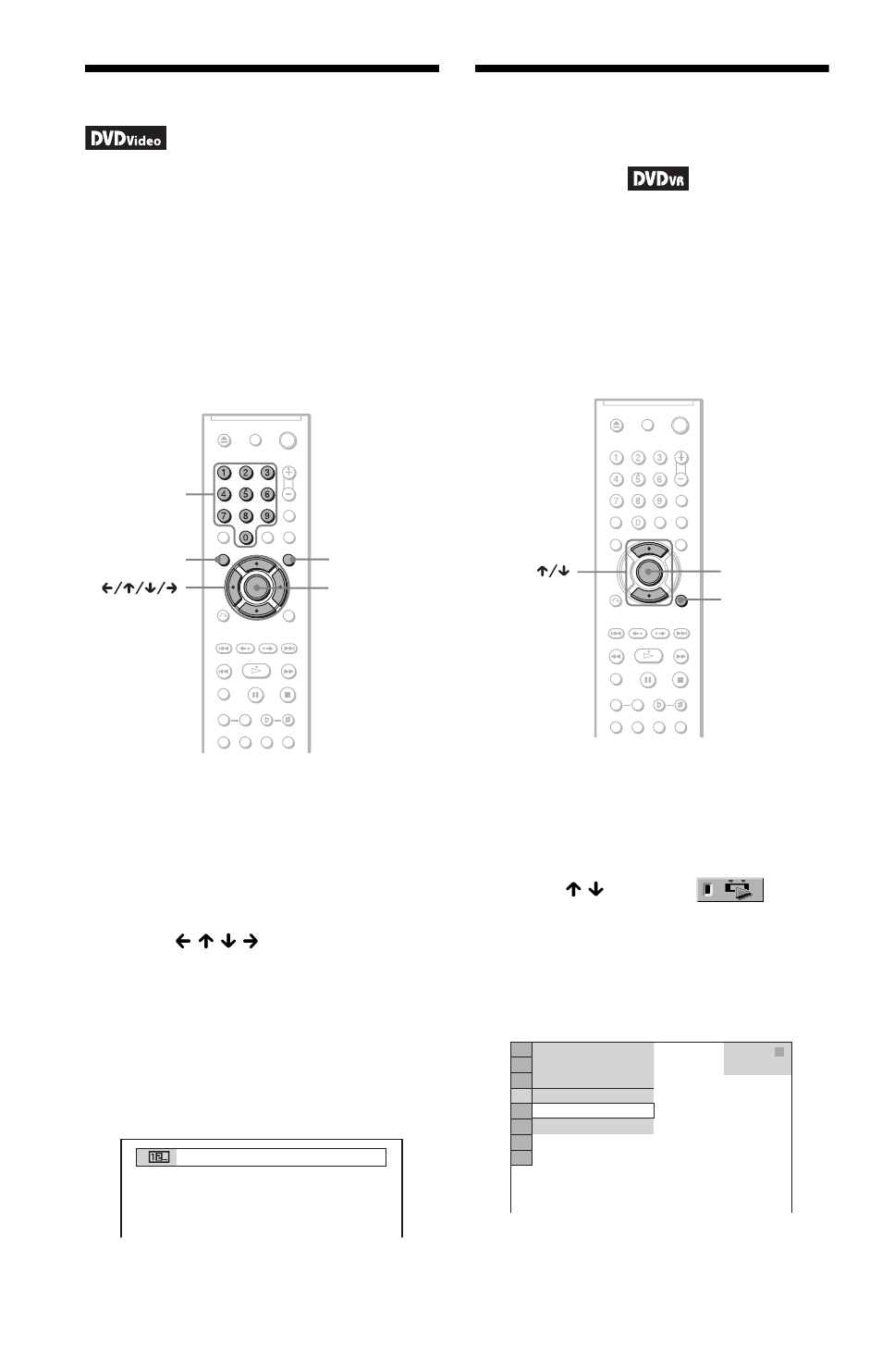 L1 - using the dvd’s menu, Button (28), Buttons (28) | Using the dvd’s menu | Sony DVP-K85P User Manual | Page 28 / 96