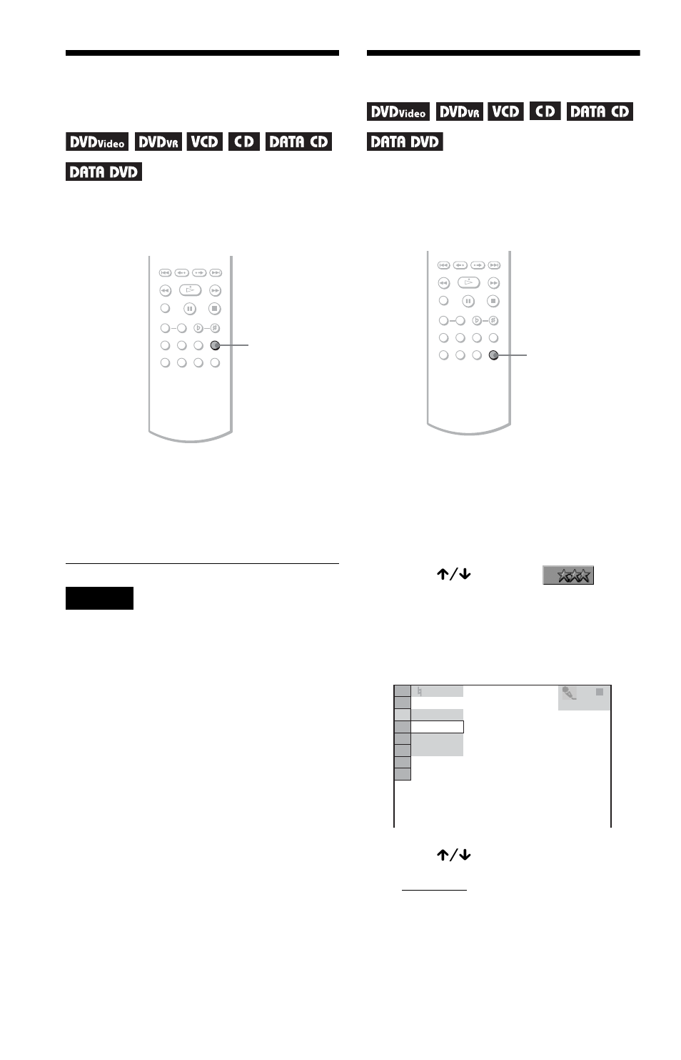 Inserting the applause effect (applause), Selecting the score (score), Score button (44) | Inserting the applause effect, Selecting the score | Sony DVP-K85P User Manual | Page 44 / 96