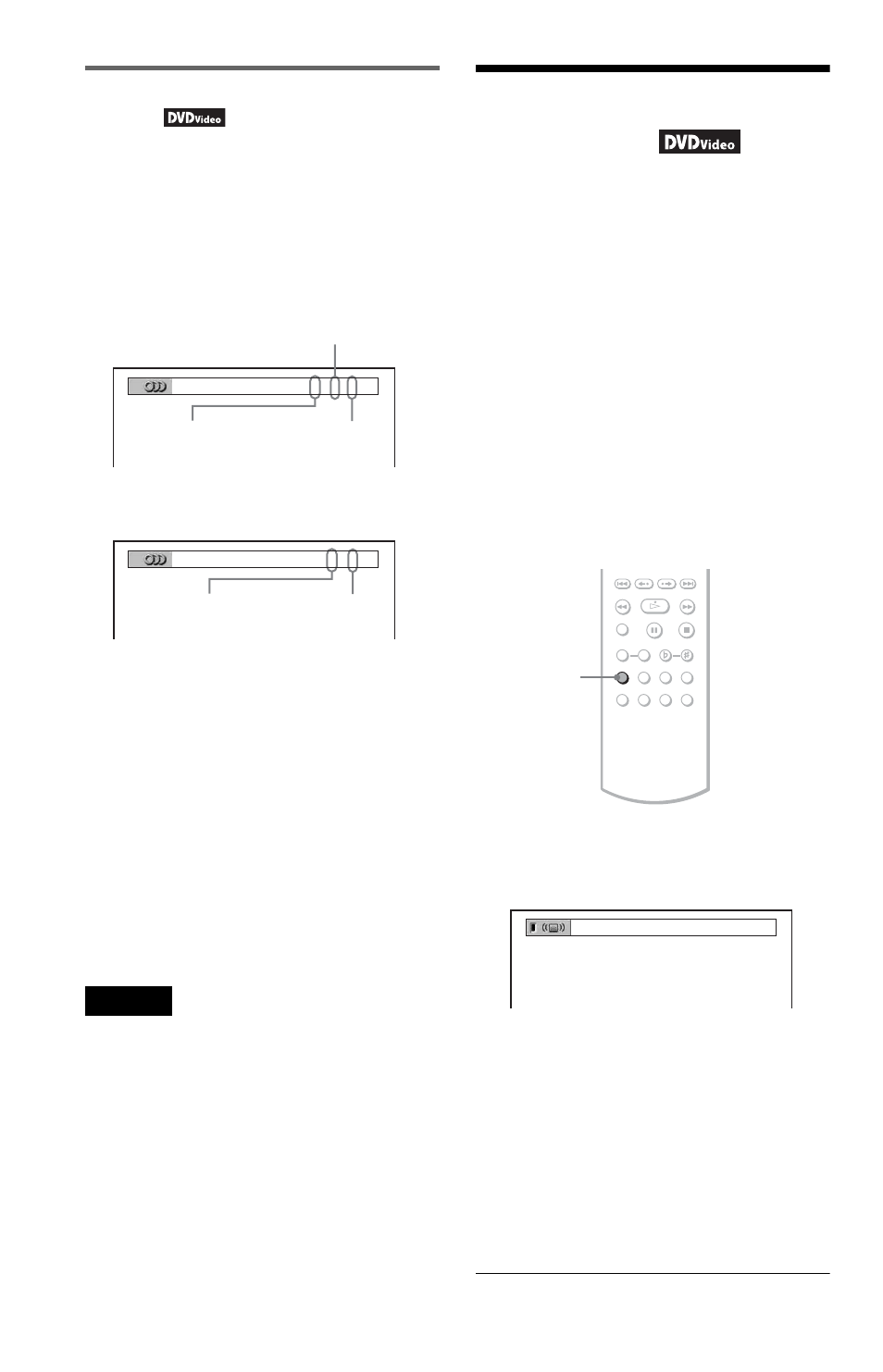 L1 - tv virtual surround settings (tvs), Tv virtual surround settings (tvs), N (50 | Tv virtual surround settings, Checking the audio signal format | Sony DVP-K85P User Manual | Page 50 / 96
