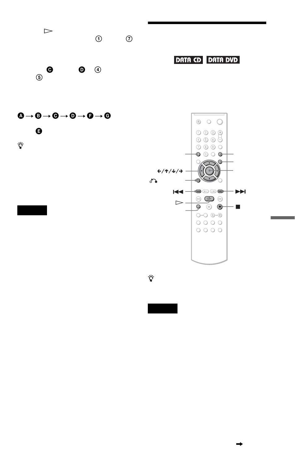 L1 - playing mp3 audio tracks or jpeg image files, Playing mp3 audio tracks or jpeg image files | Sony DVP-K85P User Manual | Page 57 / 96
