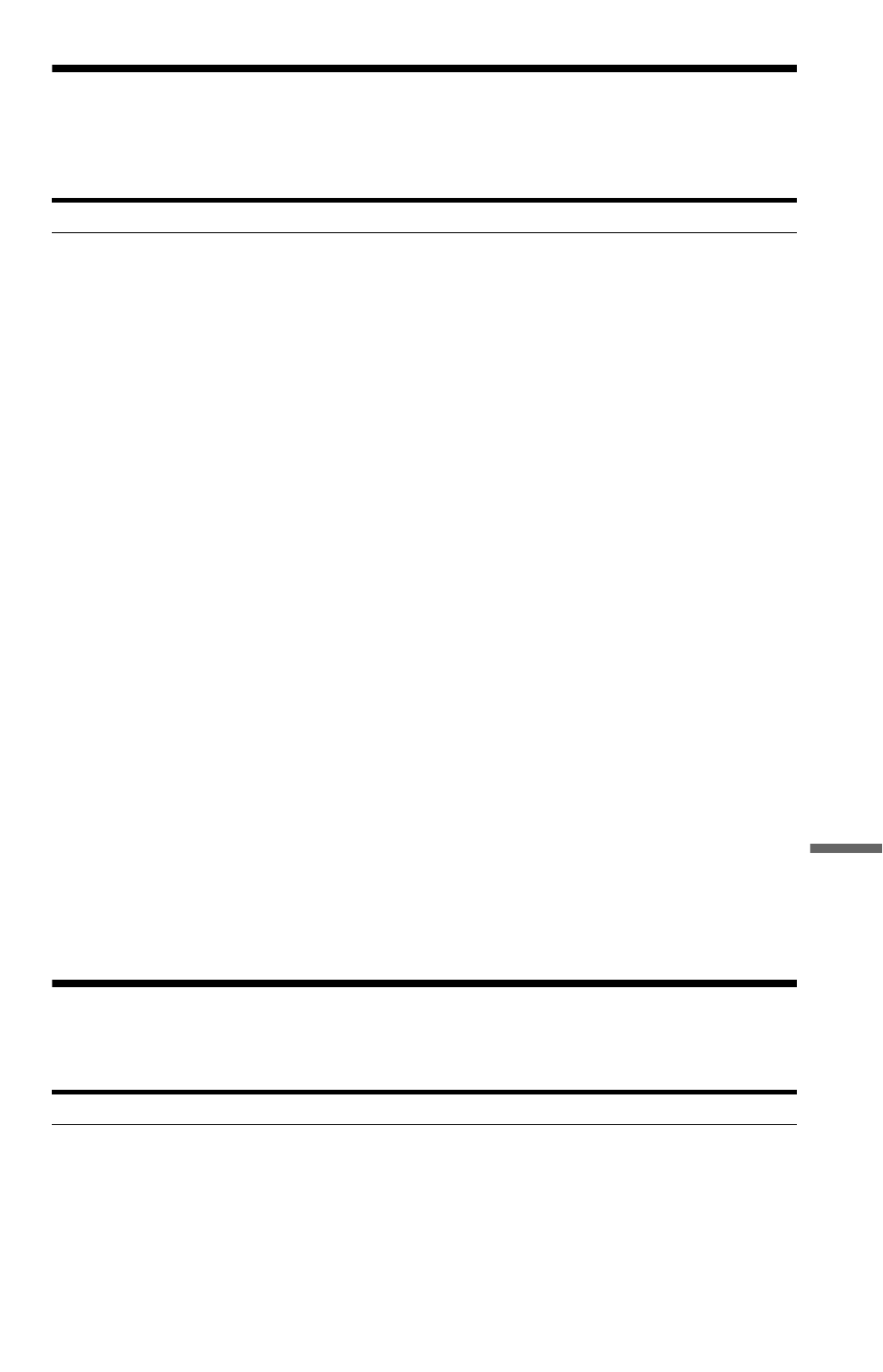 L1ac - language code list, L1ac - parental control area code list, Language code list parental control area code list | Language code list, Parental control area code list | Sony DVP-K85P User Manual | Page 79 / 96
